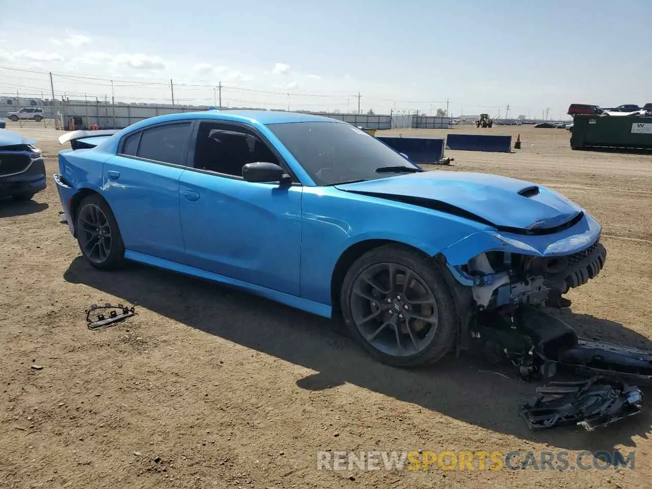 4 Photograph of a damaged car 2C3CDXGJ8PH583680 DODGE CHARGER 2023