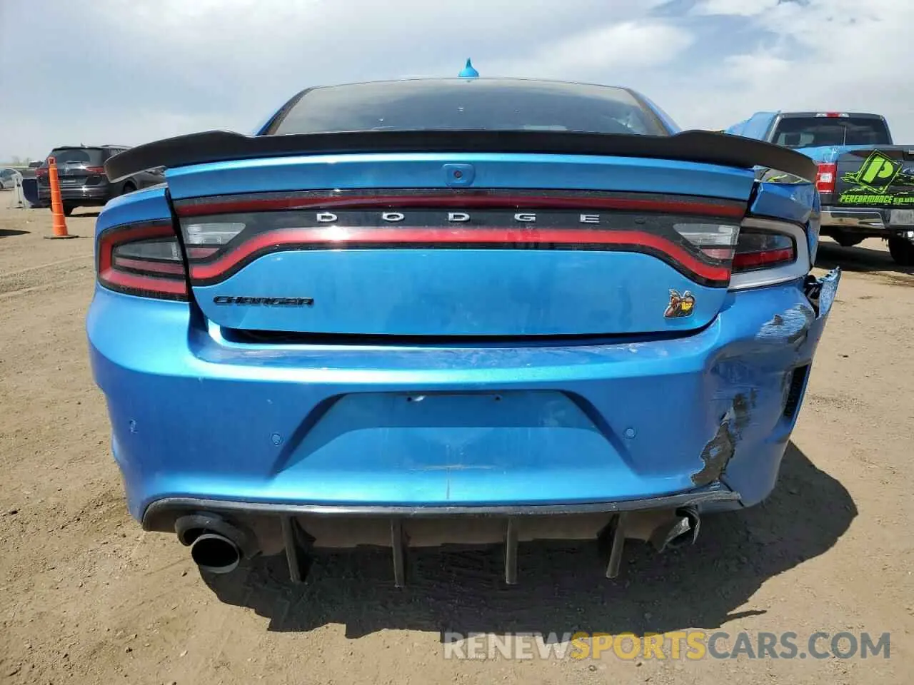 6 Photograph of a damaged car 2C3CDXGJ8PH583680 DODGE CHARGER 2023
