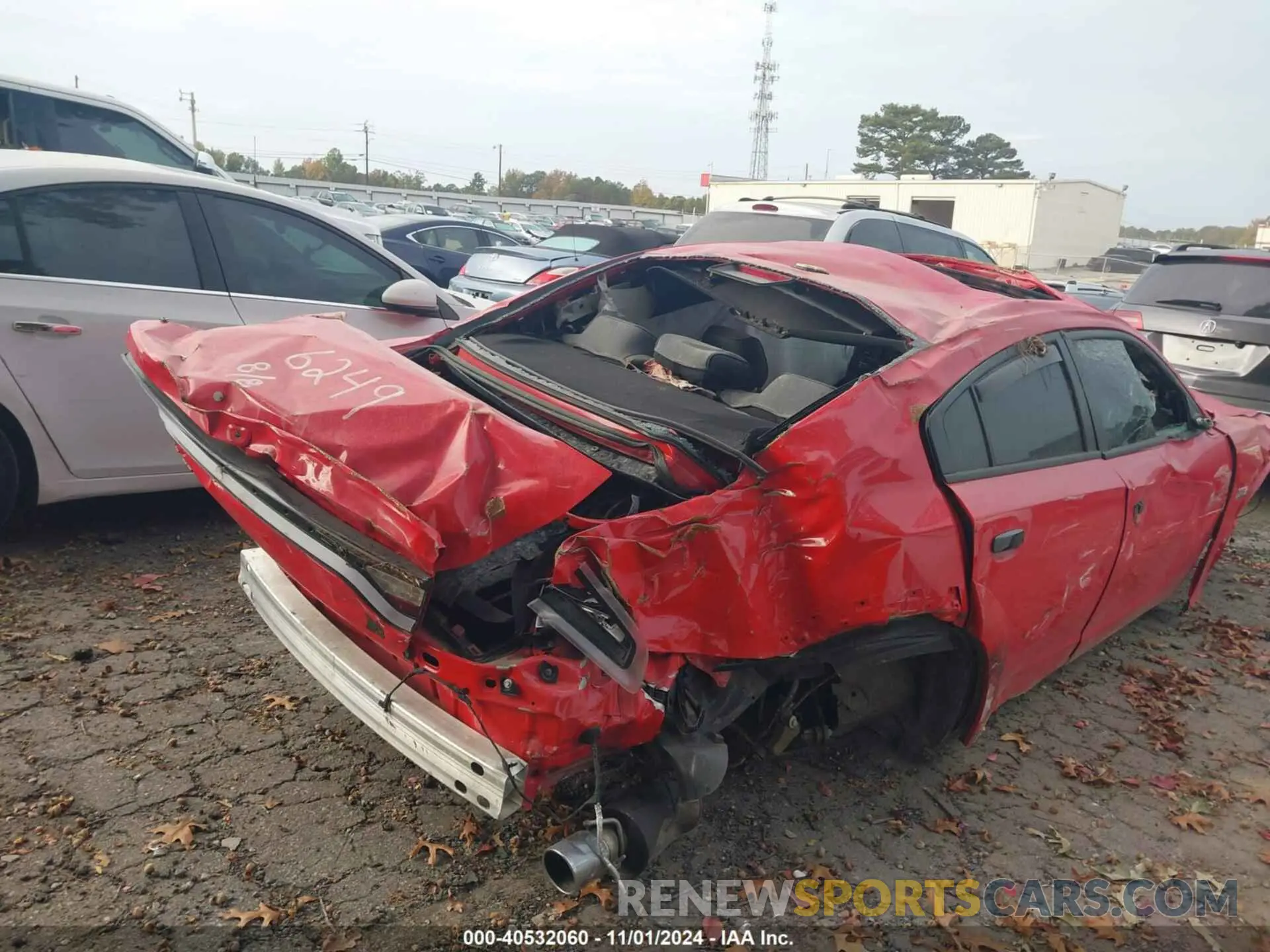 4 Photograph of a damaged car 2C3CDXGJ8PH666249 DODGE CHARGER 2023