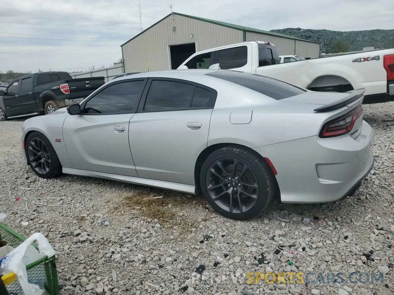 2 Photograph of a damaged car 2C3CDXGJ8PH671953 DODGE CHARGER 2023