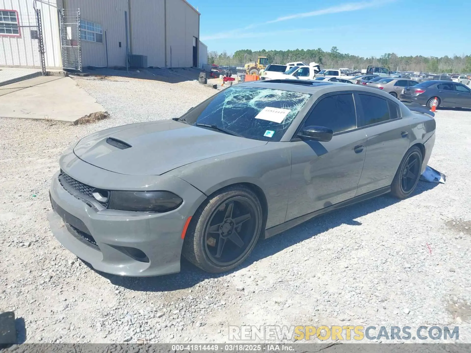 2 Photograph of a damaged car 2C3CDXGJ8PH699042 DODGE CHARGER 2023