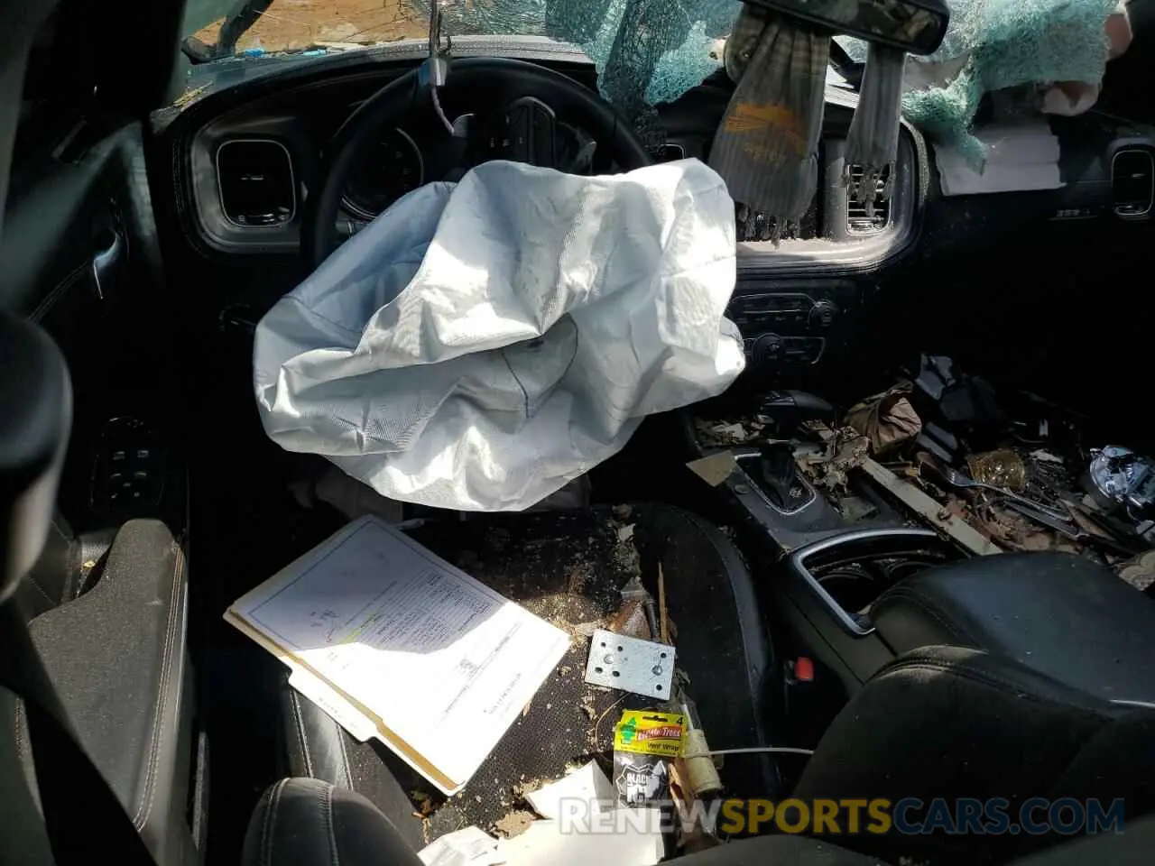 8 Photograph of a damaged car 2C3CDXGJ9PH616363 DODGE CHARGER 2023