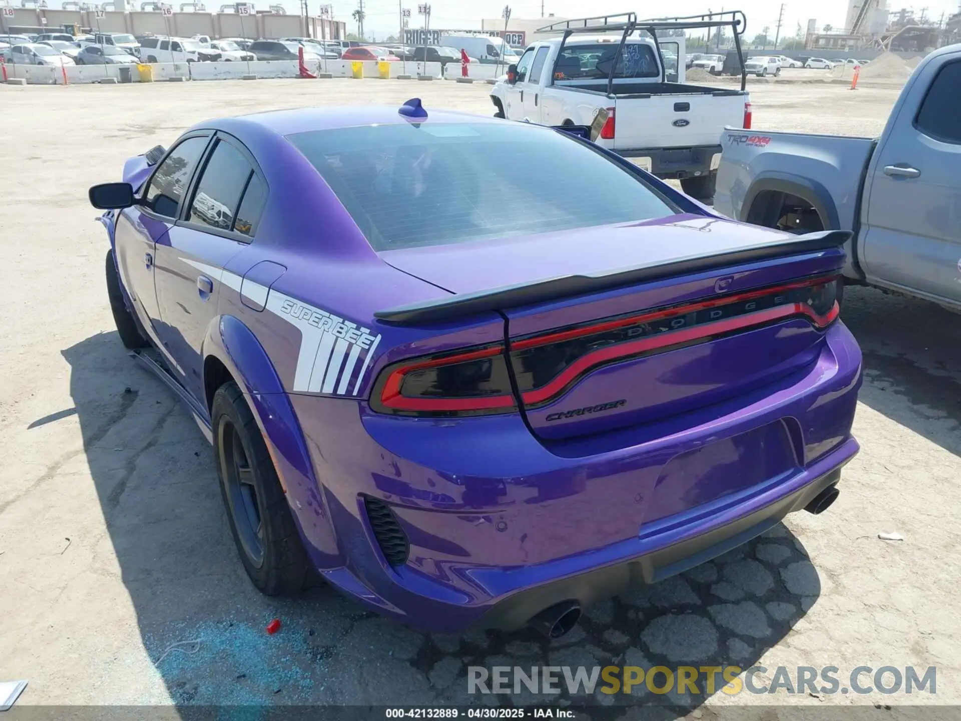 3 Photograph of a damaged car 2C3CDXGJ9PH649105 DODGE CHARGER 2023