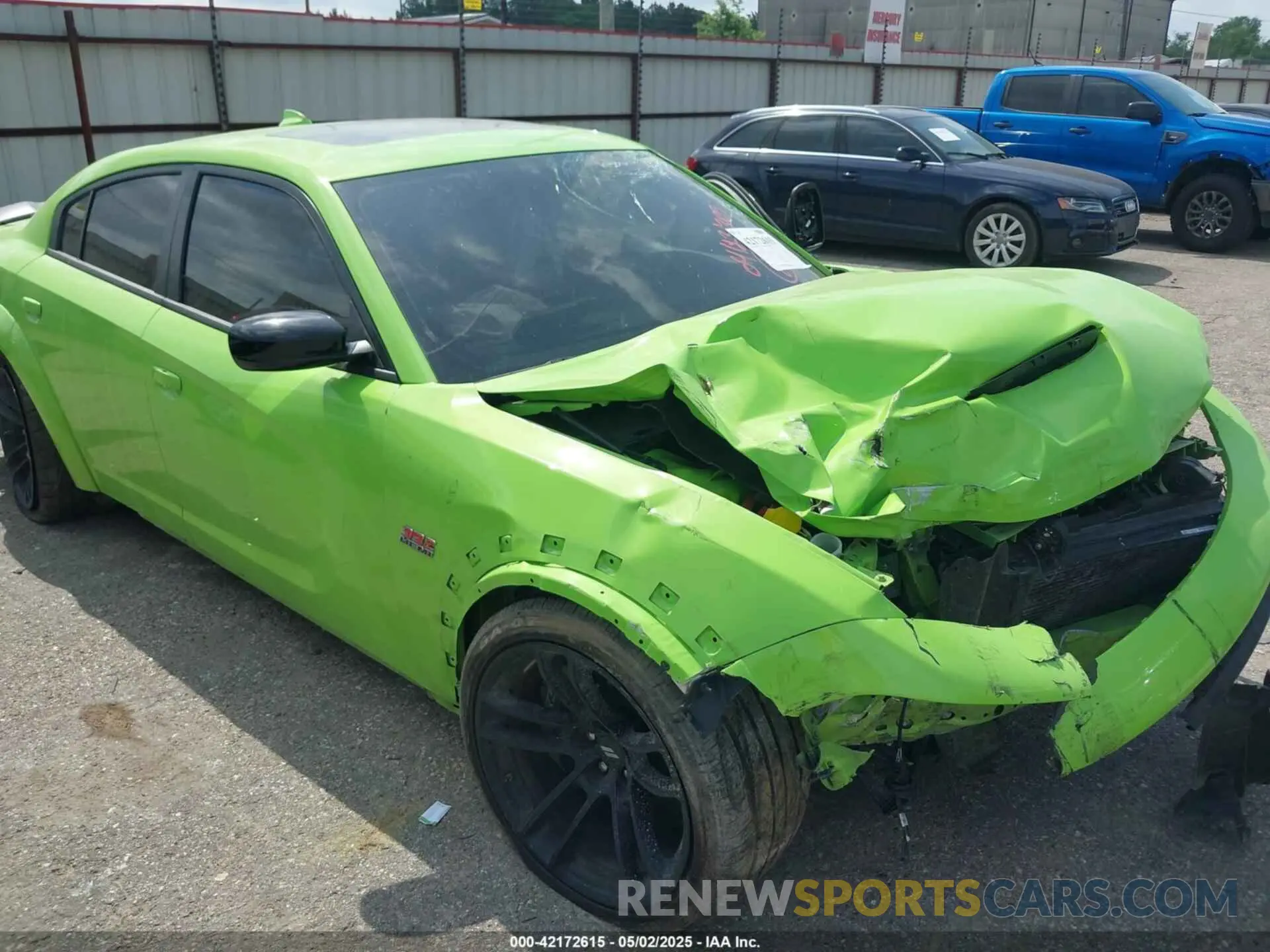 1 Photograph of a damaged car 2C3CDXGJ9PH681567 DODGE CHARGER 2023