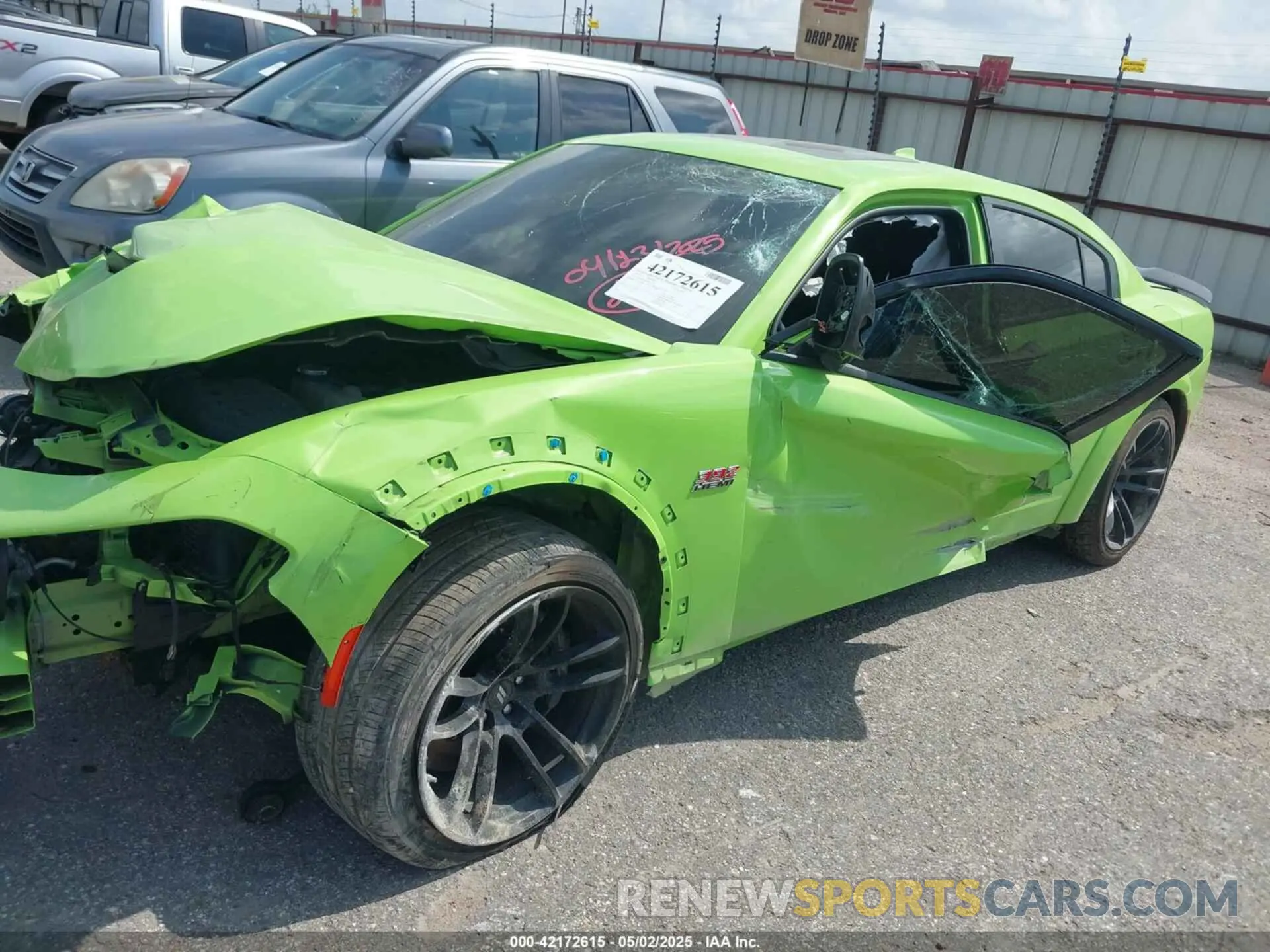 2 Photograph of a damaged car 2C3CDXGJ9PH681567 DODGE CHARGER 2023