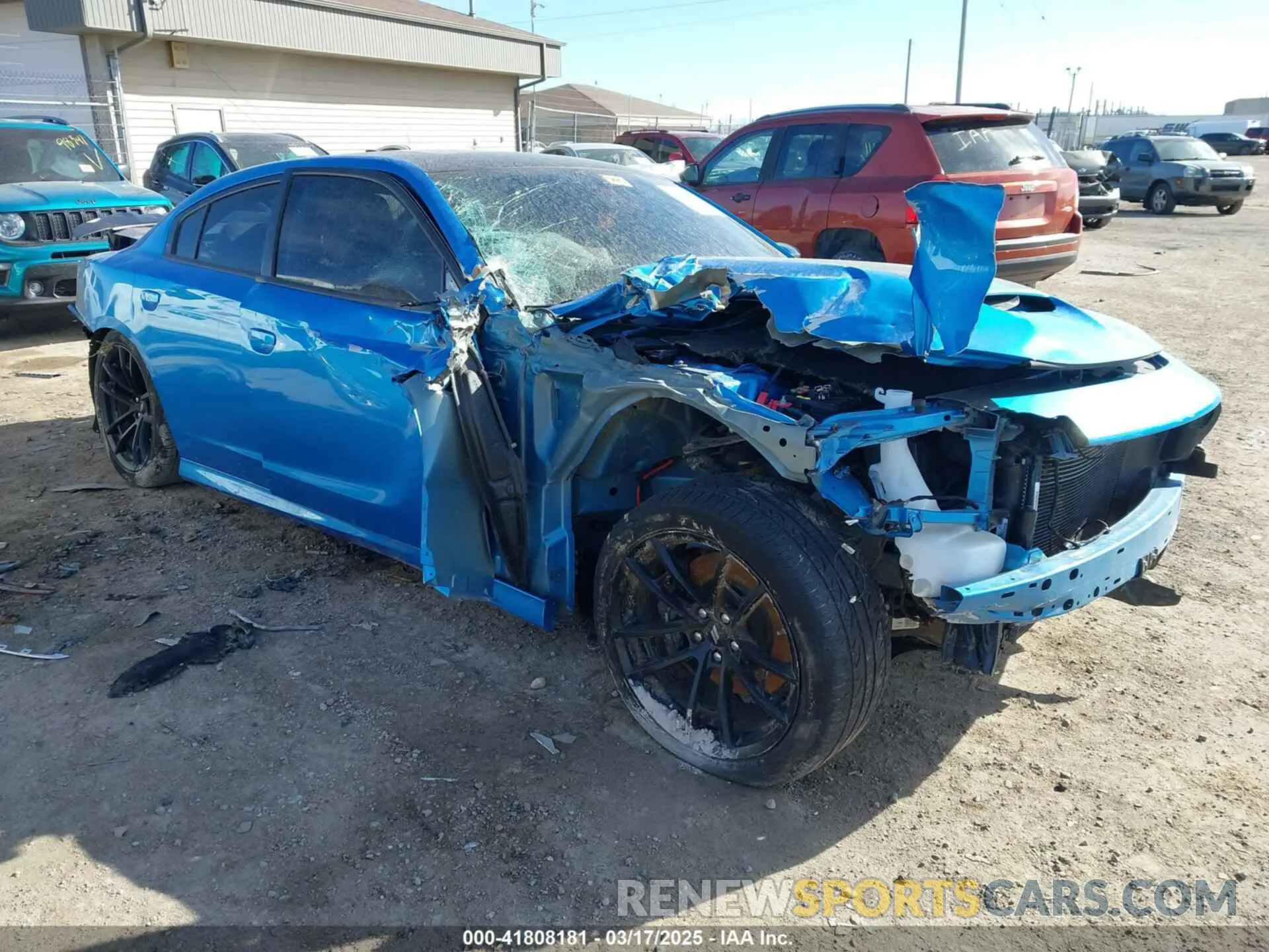 1 Photograph of a damaged car 2C3CDXGJXPH560188 DODGE CHARGER 2023