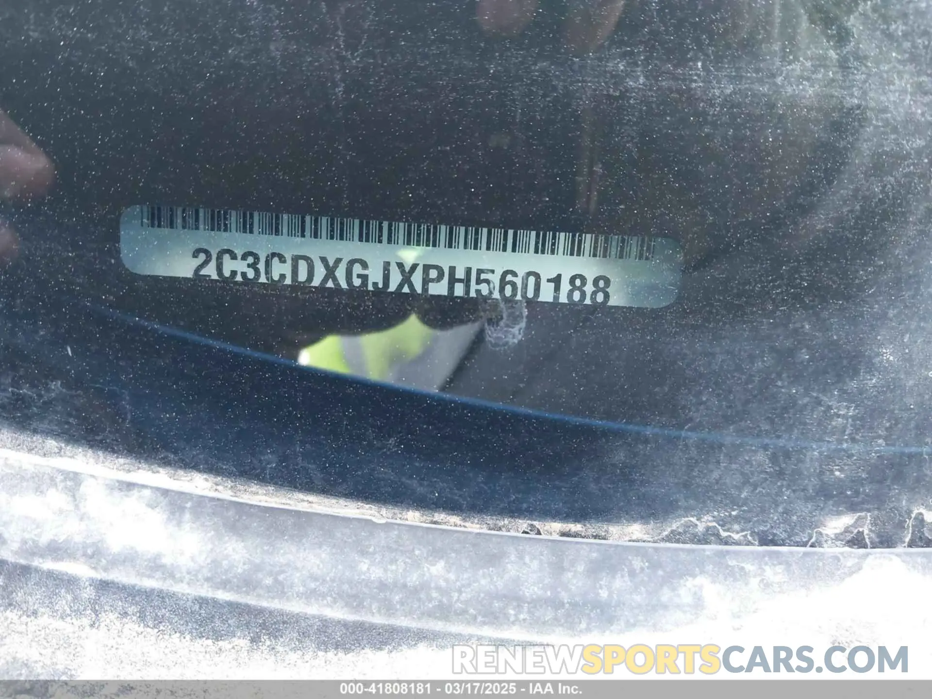 9 Photograph of a damaged car 2C3CDXGJXPH560188 DODGE CHARGER 2023