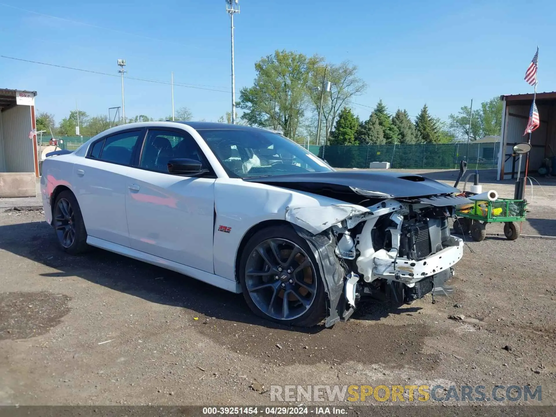 1 Photograph of a damaged car 2C3CDXGJXPH607896 DODGE CHARGER 2023
