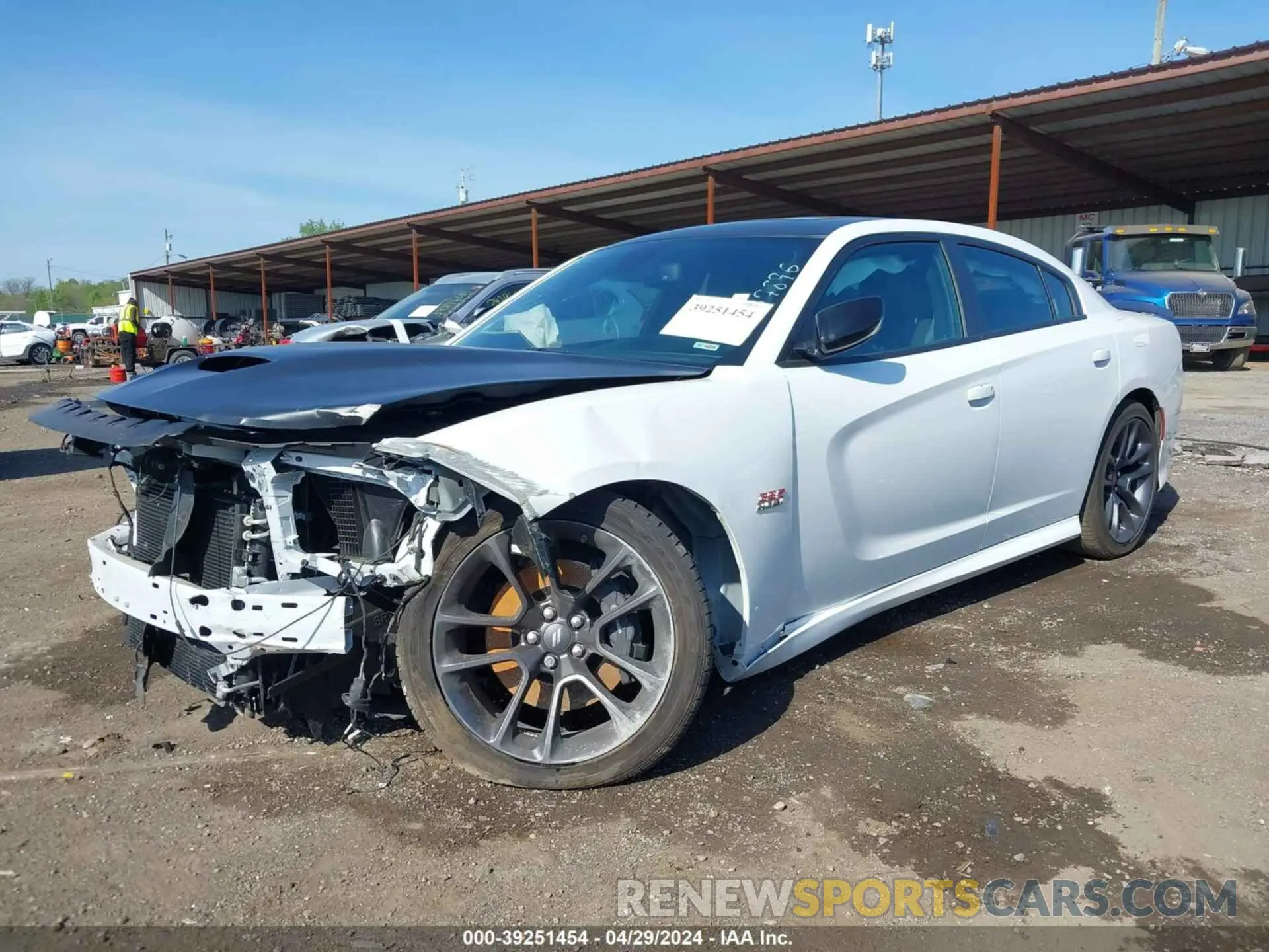 2 Photograph of a damaged car 2C3CDXGJXPH607896 DODGE CHARGER 2023