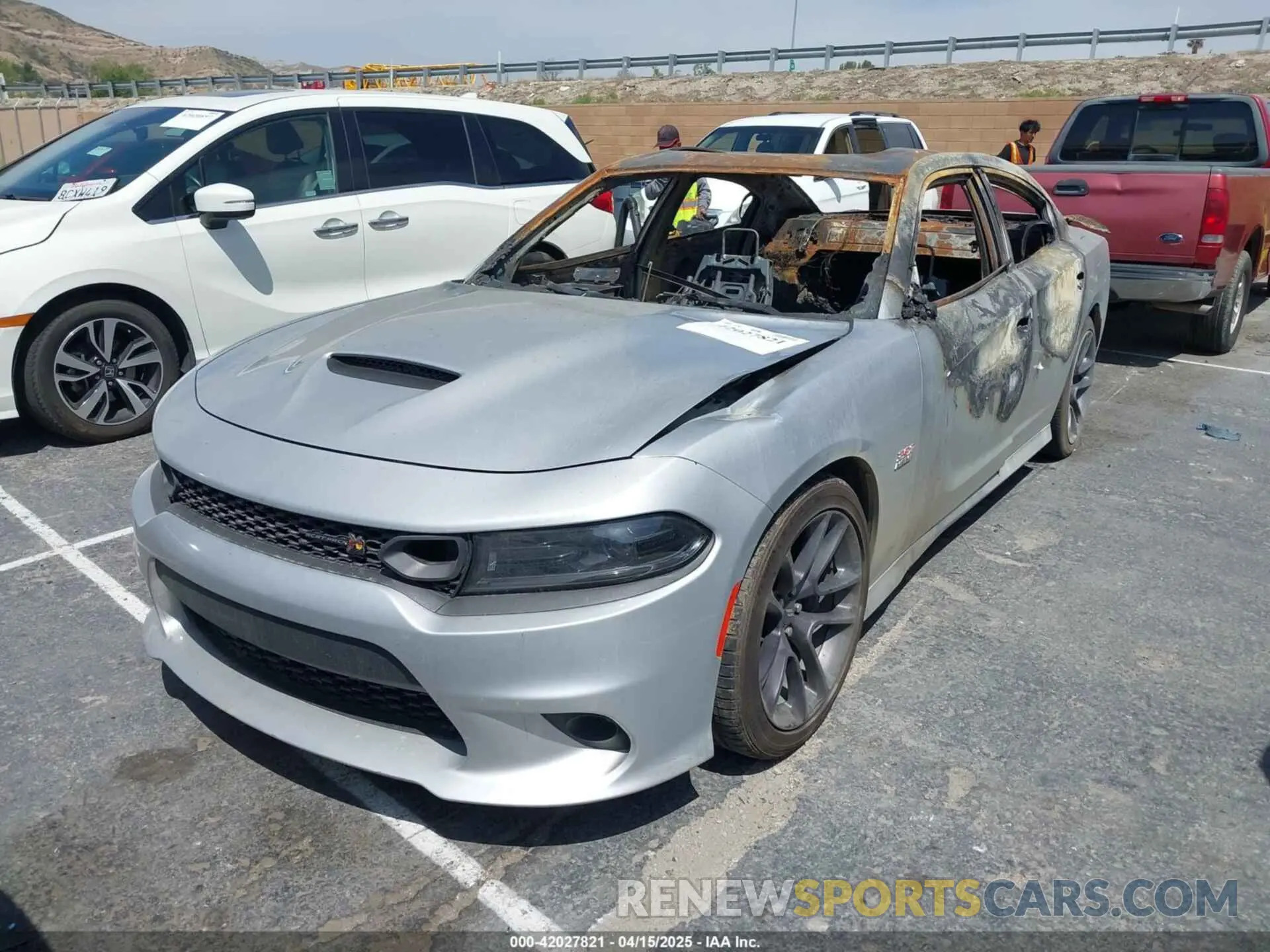 2 Photograph of a damaged car 2C3CDXGJXPH613472 DODGE CHARGER 2023
