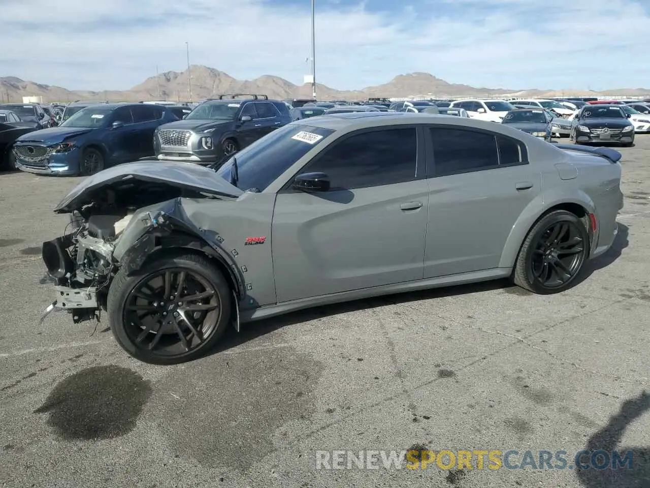 1 Photograph of a damaged car 2C3CDXGJXPH663532 DODGE CHARGER 2023