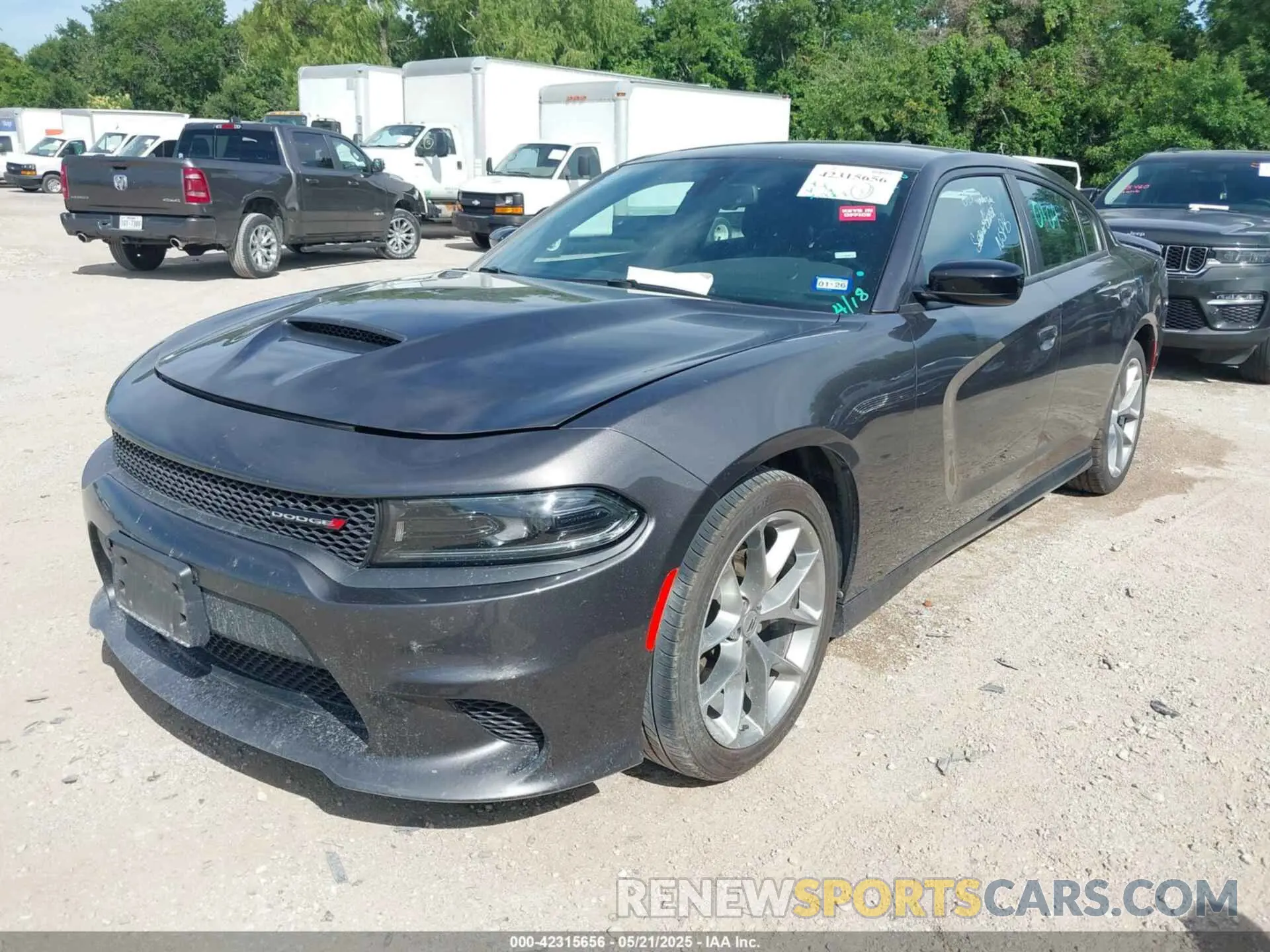 2 Photograph of a damaged car 2C3CDXHG0PH530104 DODGE CHARGER 2023