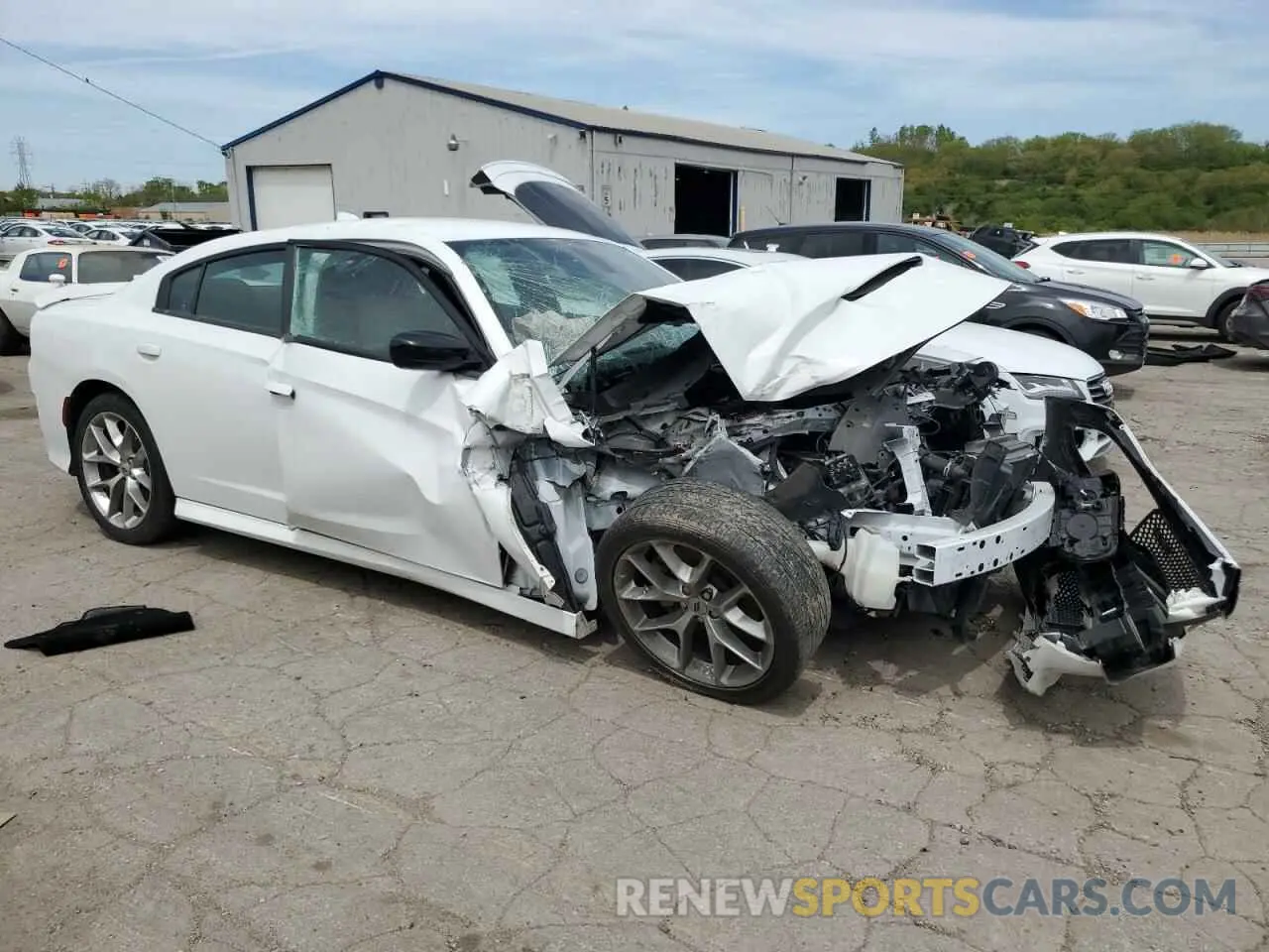 4 Photograph of a damaged car 2C3CDXHG0PH568660 DODGE CHARGER 2023