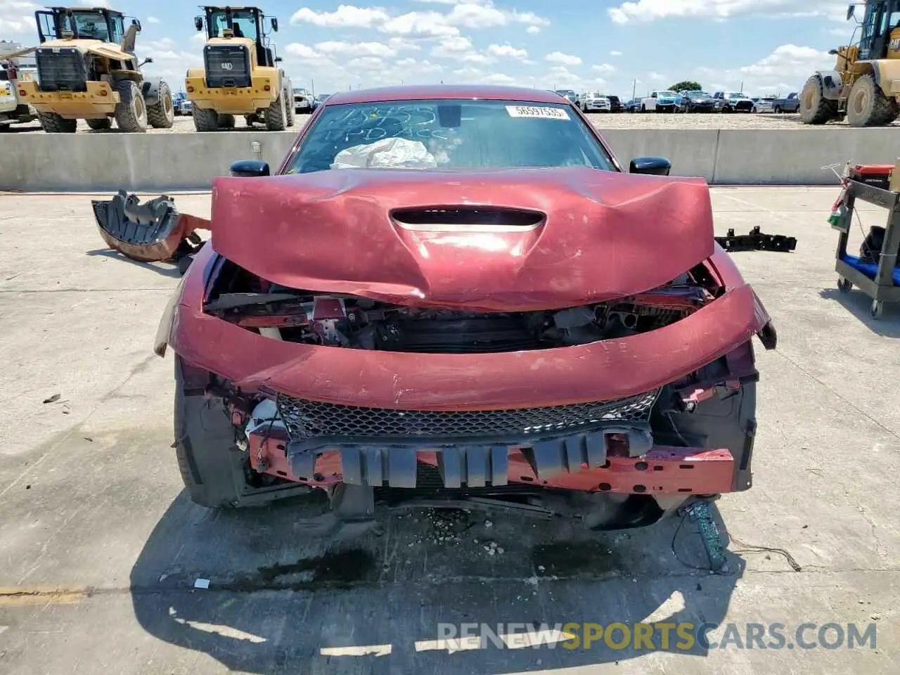 5 Photograph of a damaged car 2C3CDXHG0PH683064 DODGE CHARGER 2023