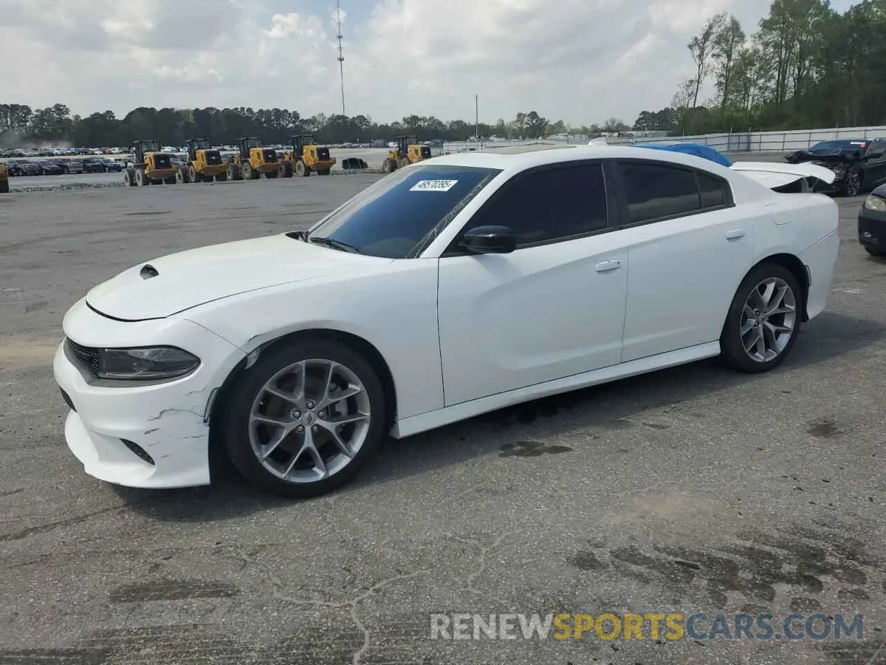 1 Photograph of a damaged car 2C3CDXHG0PH701532 DODGE CHARGER 2023
