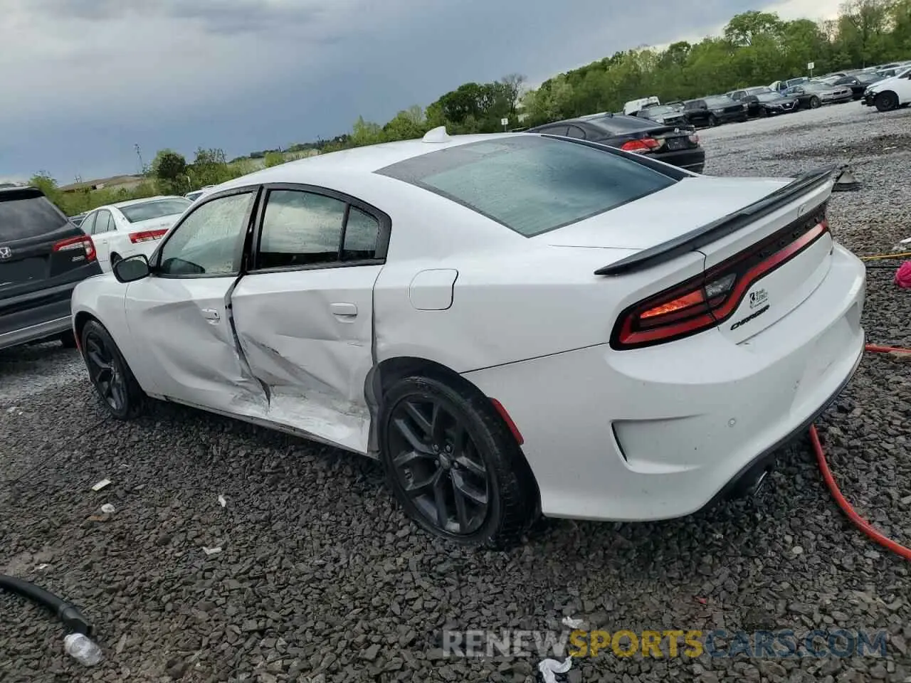 2 Photograph of a damaged car 2C3CDXHG1PH556727 DODGE CHARGER 2023