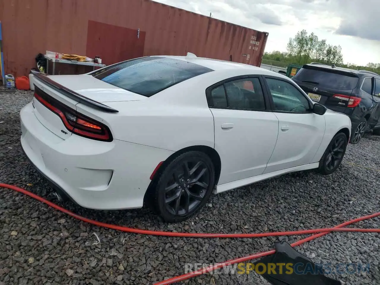 3 Photograph of a damaged car 2C3CDXHG1PH556727 DODGE CHARGER 2023