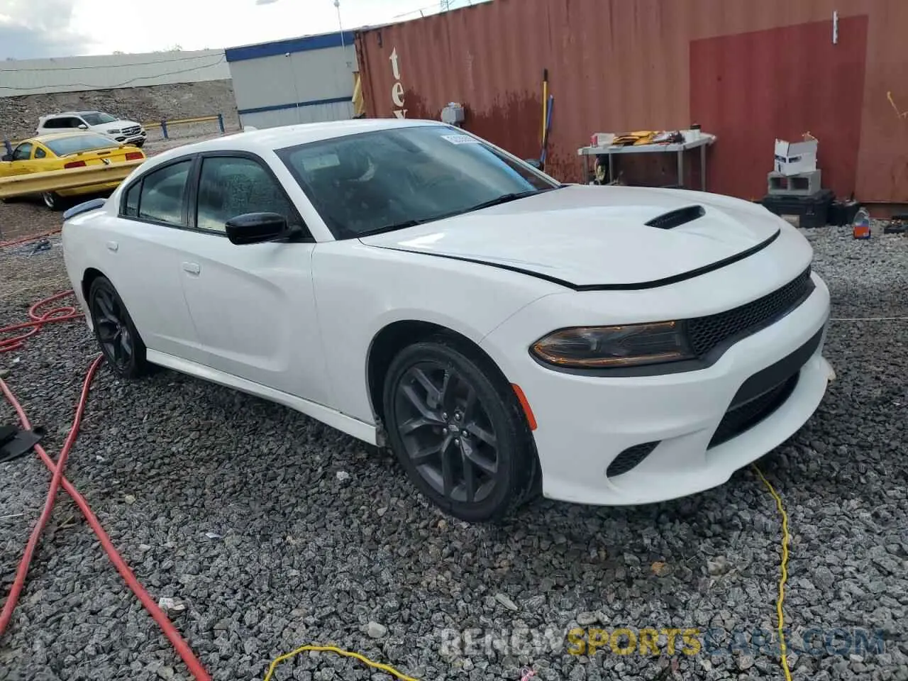 4 Photograph of a damaged car 2C3CDXHG1PH556727 DODGE CHARGER 2023