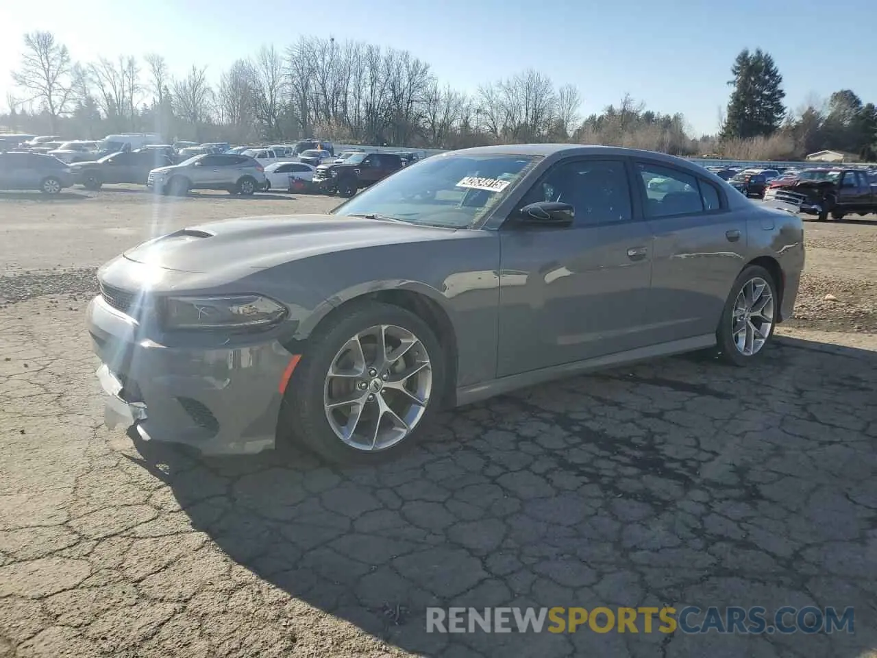 1 Photograph of a damaged car 2C3CDXHG1PH584317 DODGE CHARGER 2023