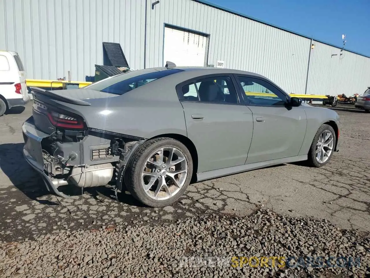 3 Photograph of a damaged car 2C3CDXHG1PH584317 DODGE CHARGER 2023