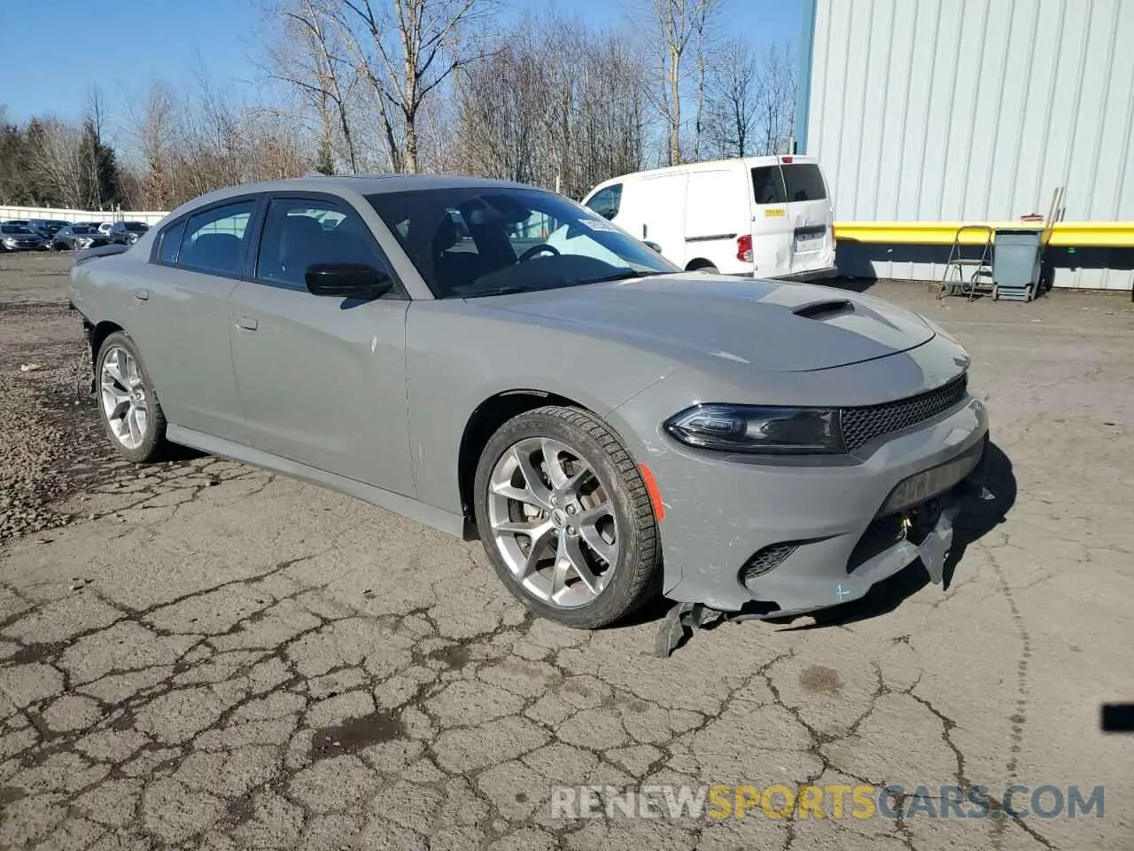 4 Photograph of a damaged car 2C3CDXHG1PH584317 DODGE CHARGER 2023