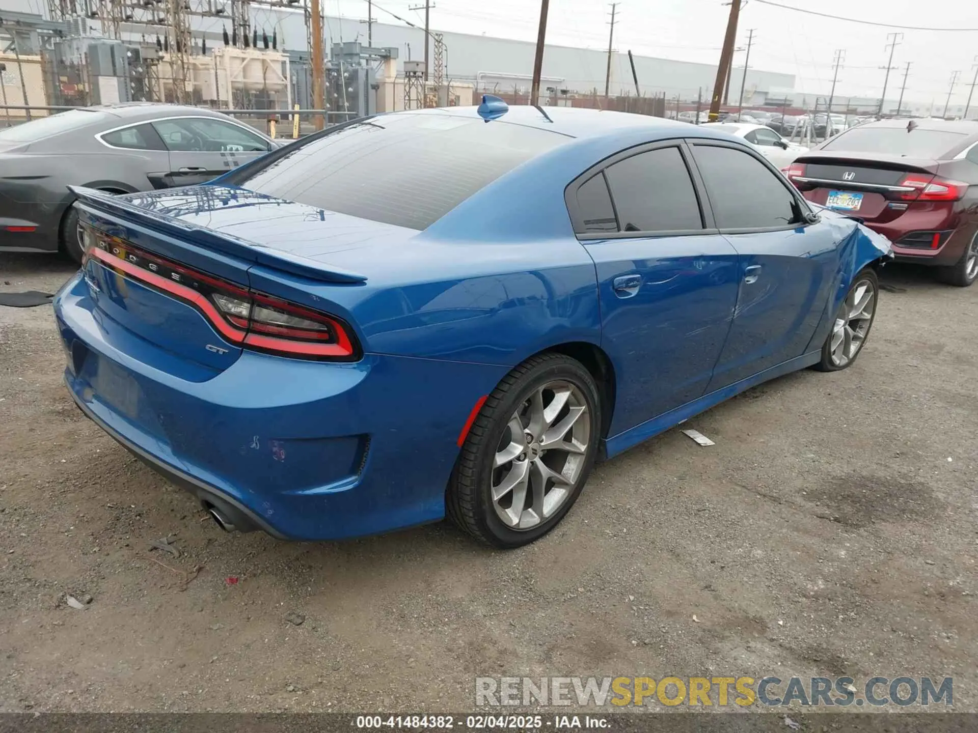 4 Photograph of a damaged car 2C3CDXHG1PH651224 DODGE CHARGER 2023