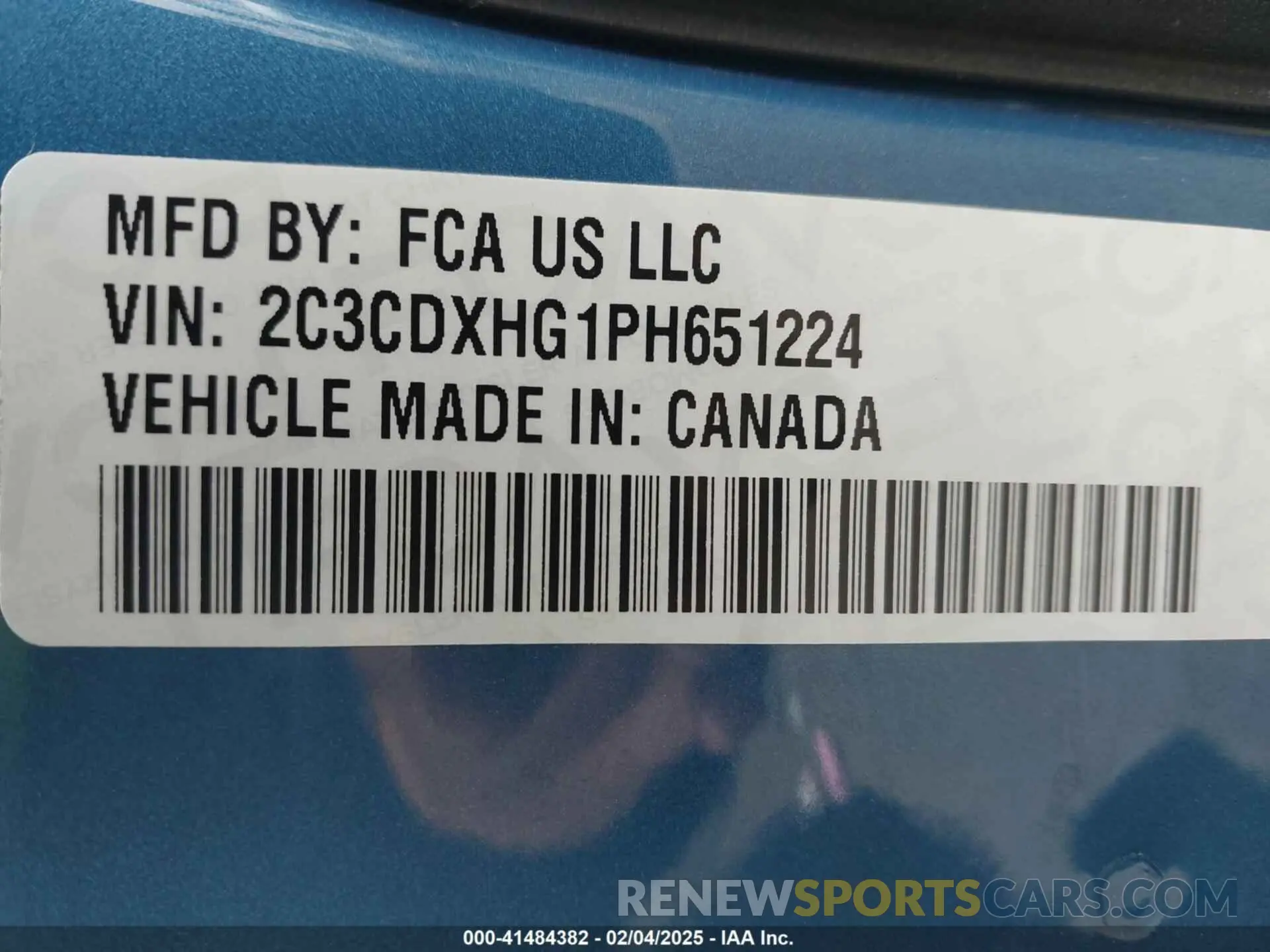 9 Photograph of a damaged car 2C3CDXHG1PH651224 DODGE CHARGER 2023