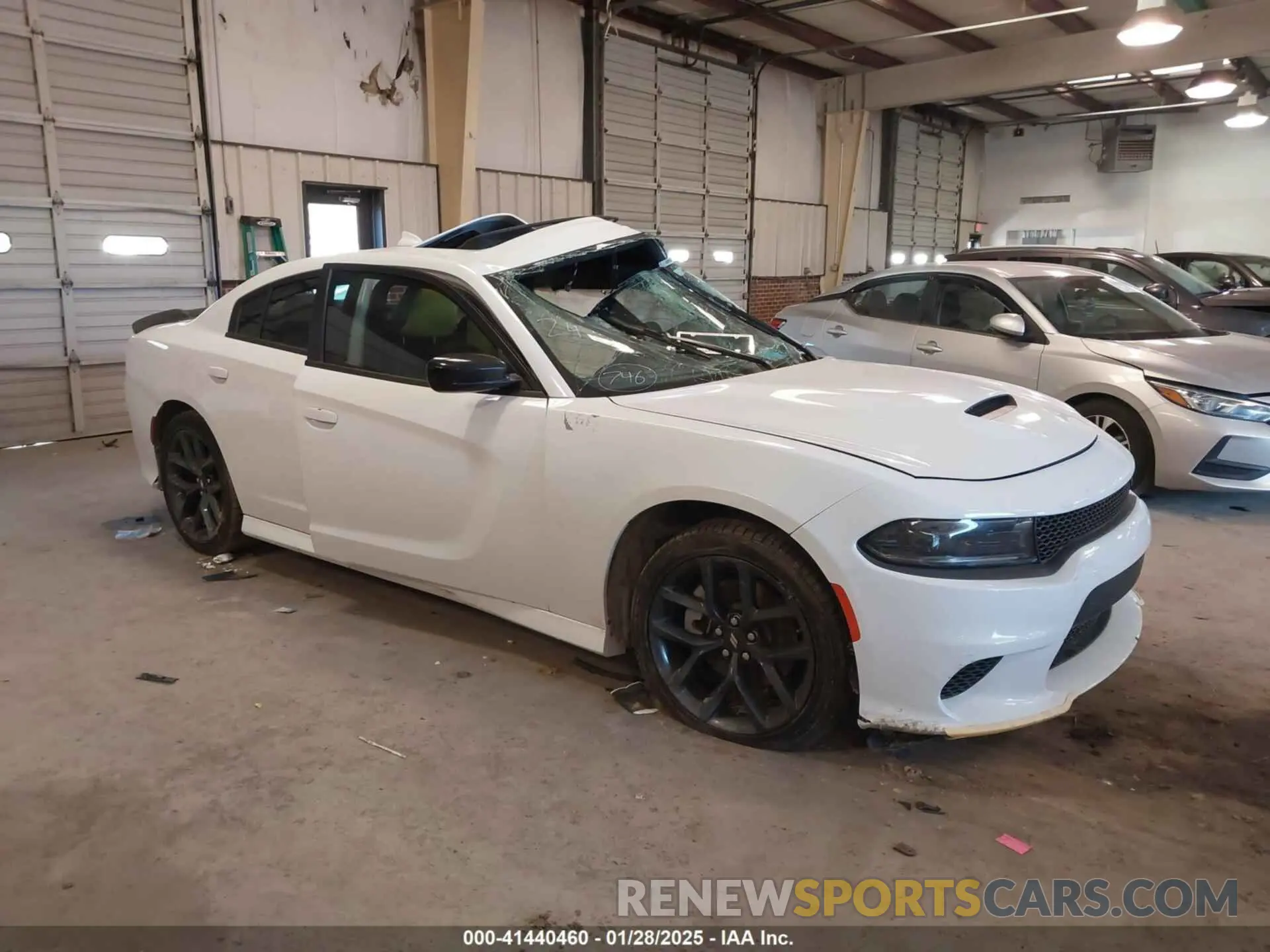 1 Photograph of a damaged car 2C3CDXHG1PH703869 DODGE CHARGER 2023