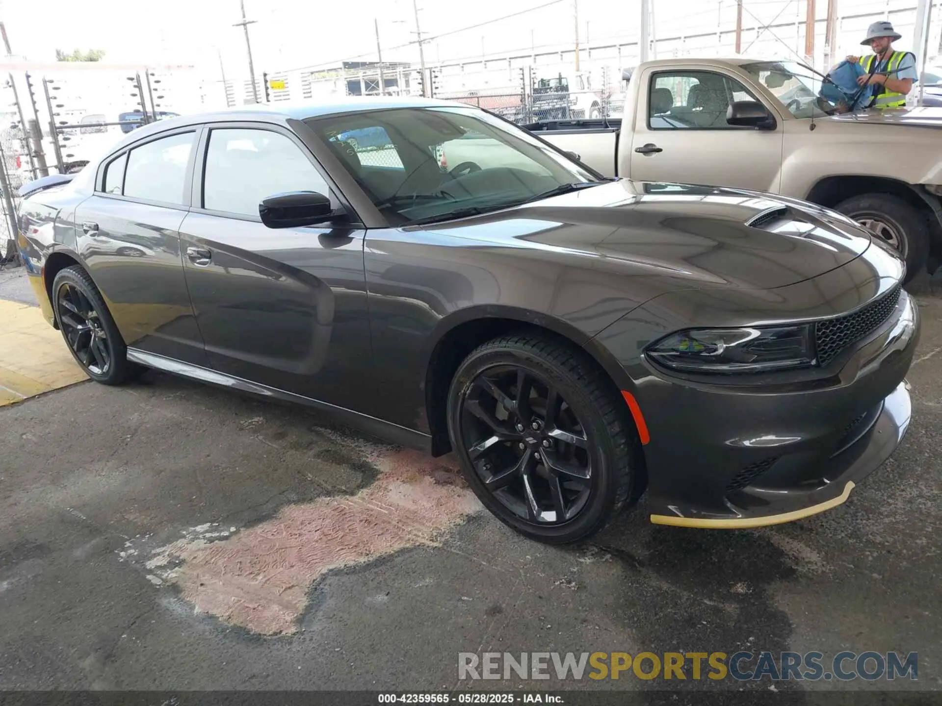 1 Photograph of a damaged car 2C3CDXHG2PH543131 DODGE CHARGER 2023
