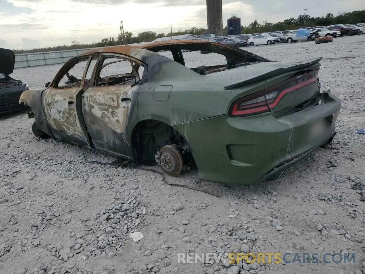 2 Photograph of a damaged car 2C3CDXHG2PH551763 DODGE CHARGER 2023