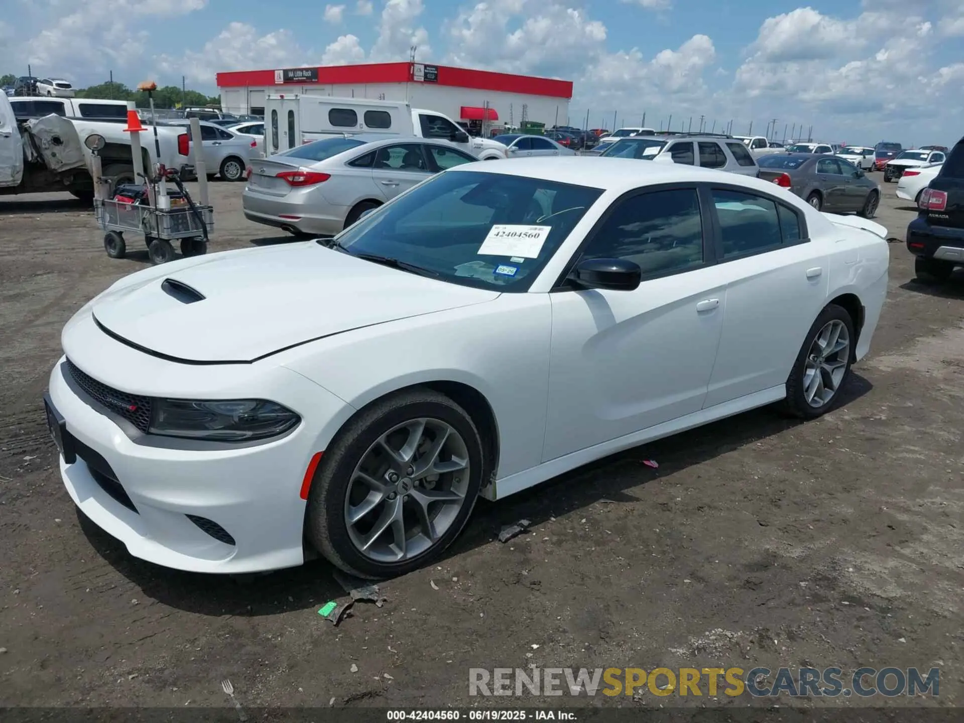 2 Photograph of a damaged car 2C3CDXHG2PH594841 DODGE CHARGER 2023