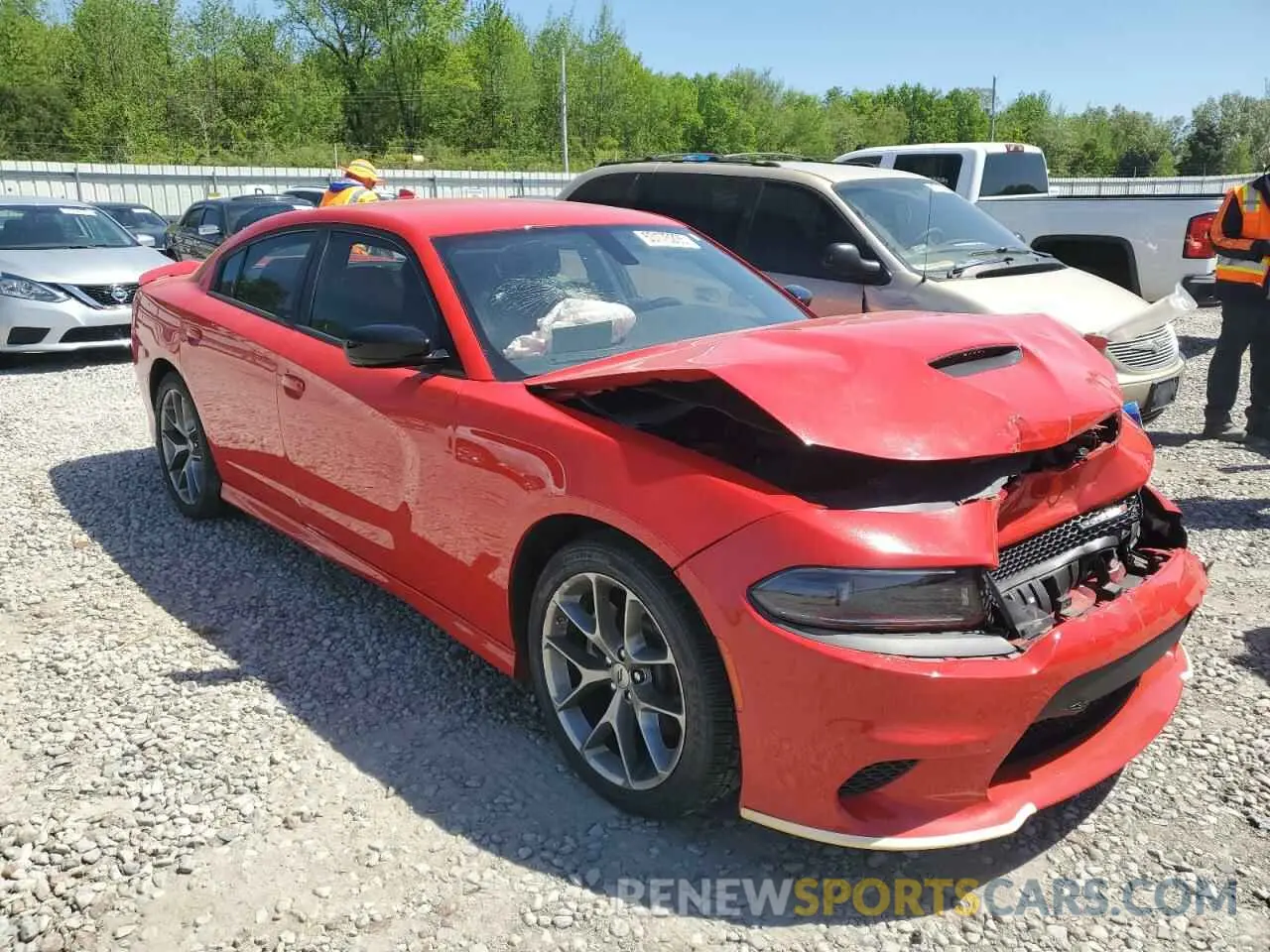 4 Photograph of a damaged car 2C3CDXHG3PH530470 DODGE CHARGER 2023