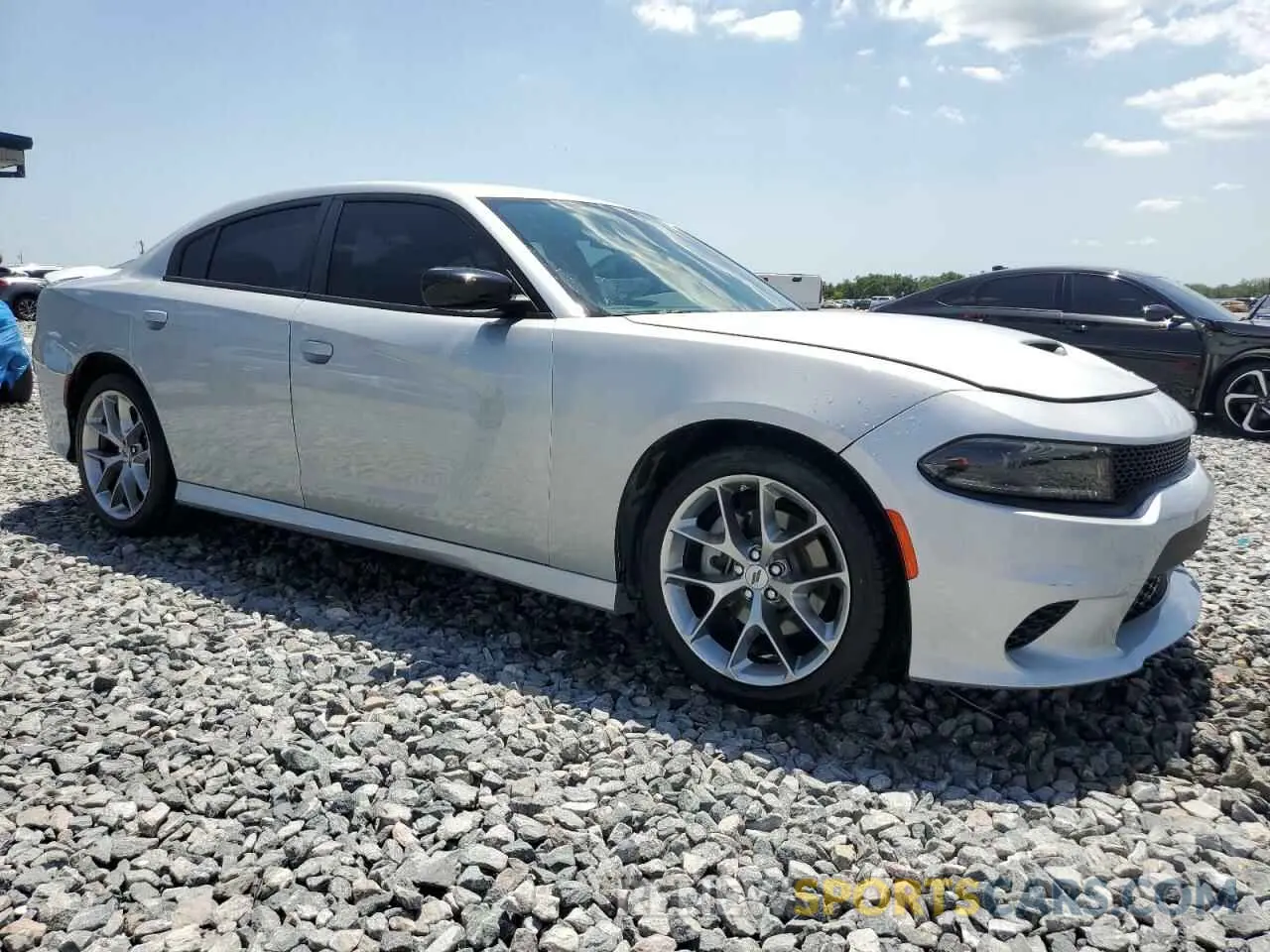 4 Photograph of a damaged car 2C3CDXHG3PH594735 DODGE CHARGER 2023