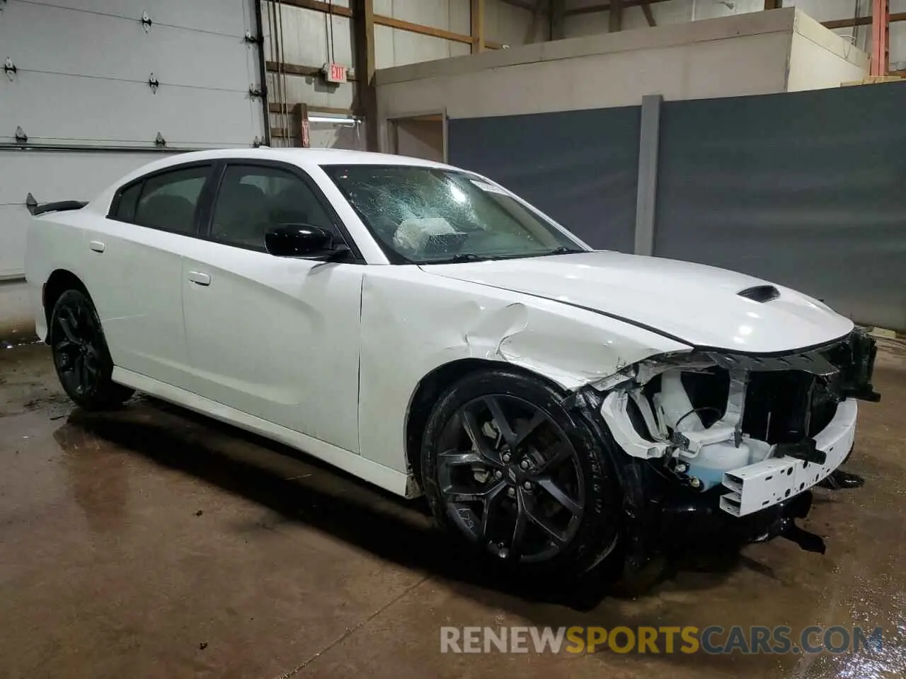 4 Photograph of a damaged car 2C3CDXHG3PH607144 DODGE CHARGER 2023