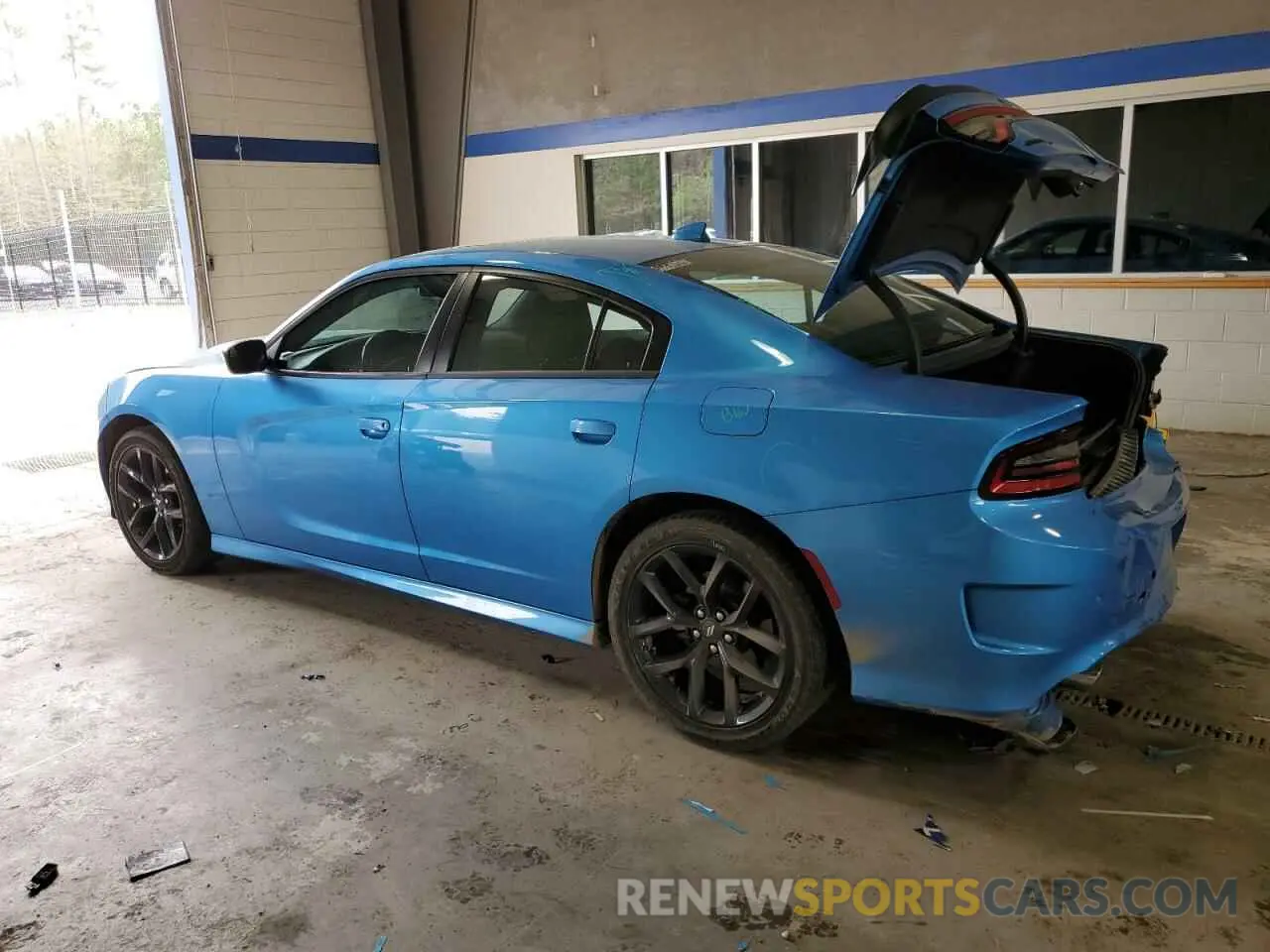 2 Photograph of a damaged car 2C3CDXHG3PH612201 DODGE CHARGER 2023