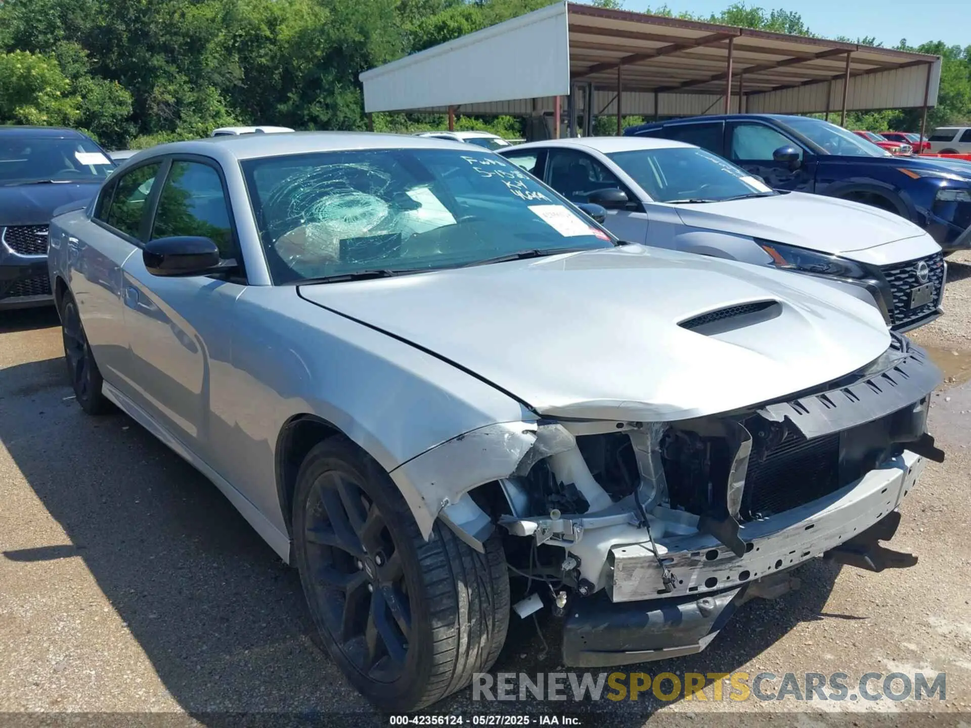 1 Photograph of a damaged car 2C3CDXHG4PH583324 DODGE CHARGER 2023
