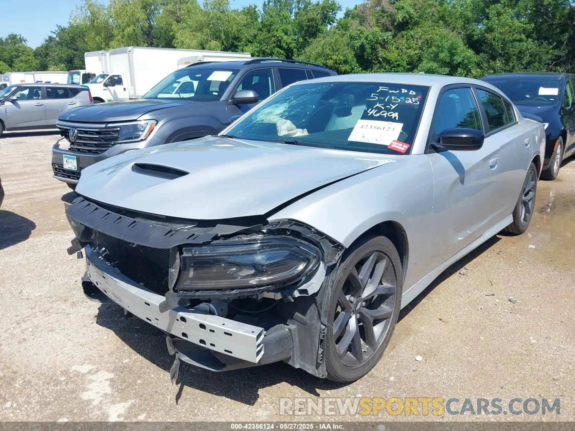 2 Photograph of a damaged car 2C3CDXHG4PH583324 DODGE CHARGER 2023