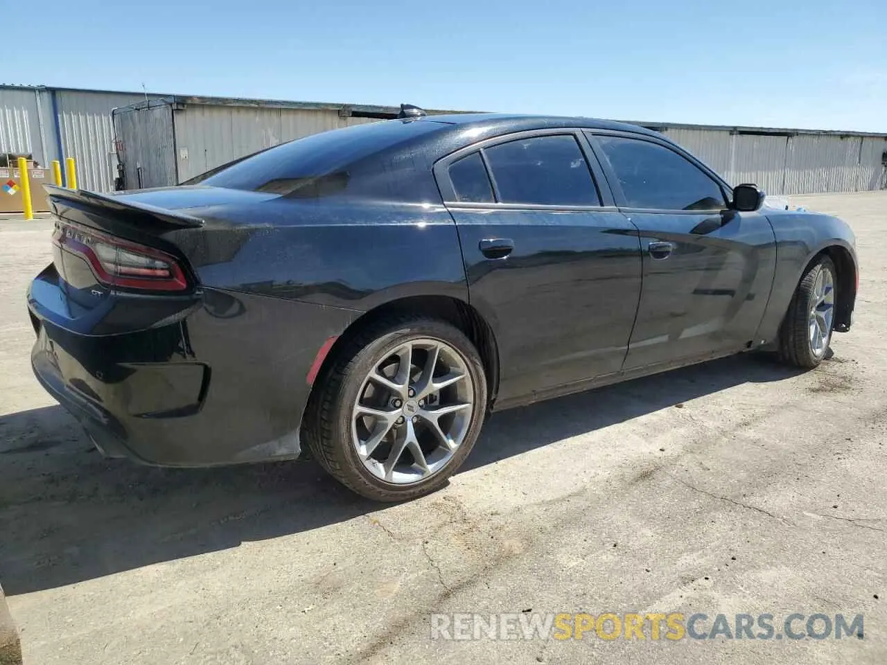 3 Photograph of a damaged car 2C3CDXHG4PH592539 DODGE CHARGER 2023
