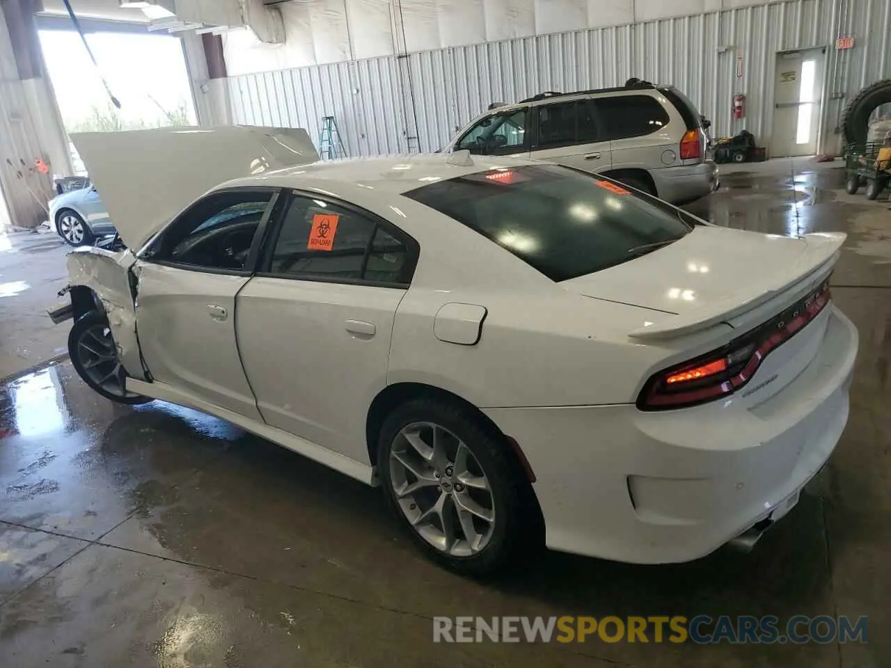 2 Photograph of a damaged car 2C3CDXHG4PH615432 DODGE CHARGER 2023