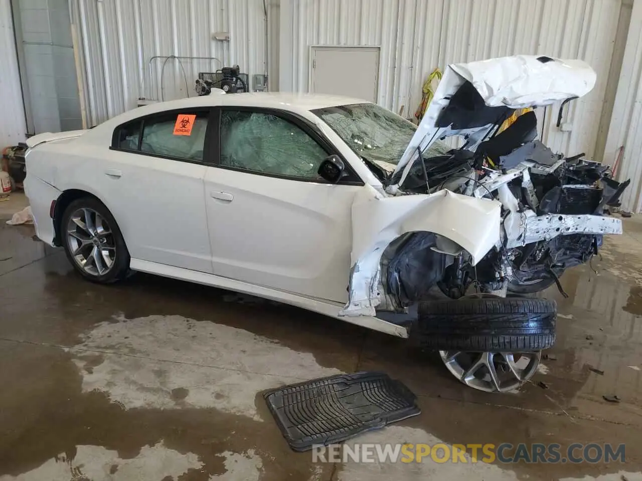 4 Photograph of a damaged car 2C3CDXHG4PH615432 DODGE CHARGER 2023