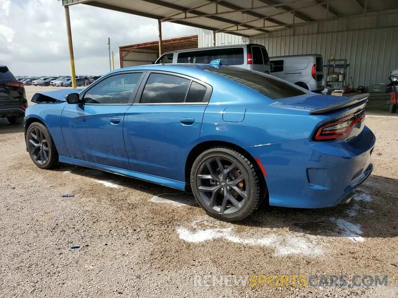 2 Photograph of a damaged car 2C3CDXHG4PH671094 DODGE CHARGER 2023