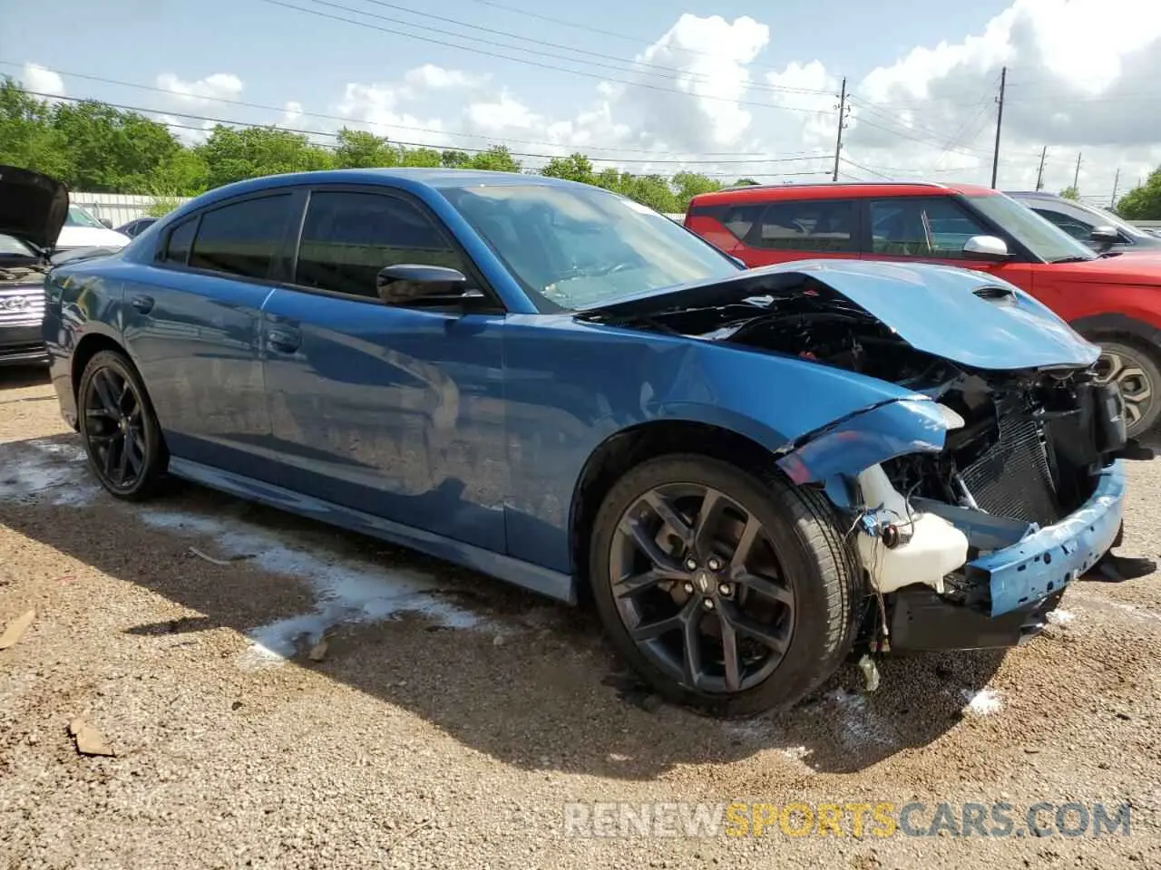 4 Photograph of a damaged car 2C3CDXHG4PH671094 DODGE CHARGER 2023