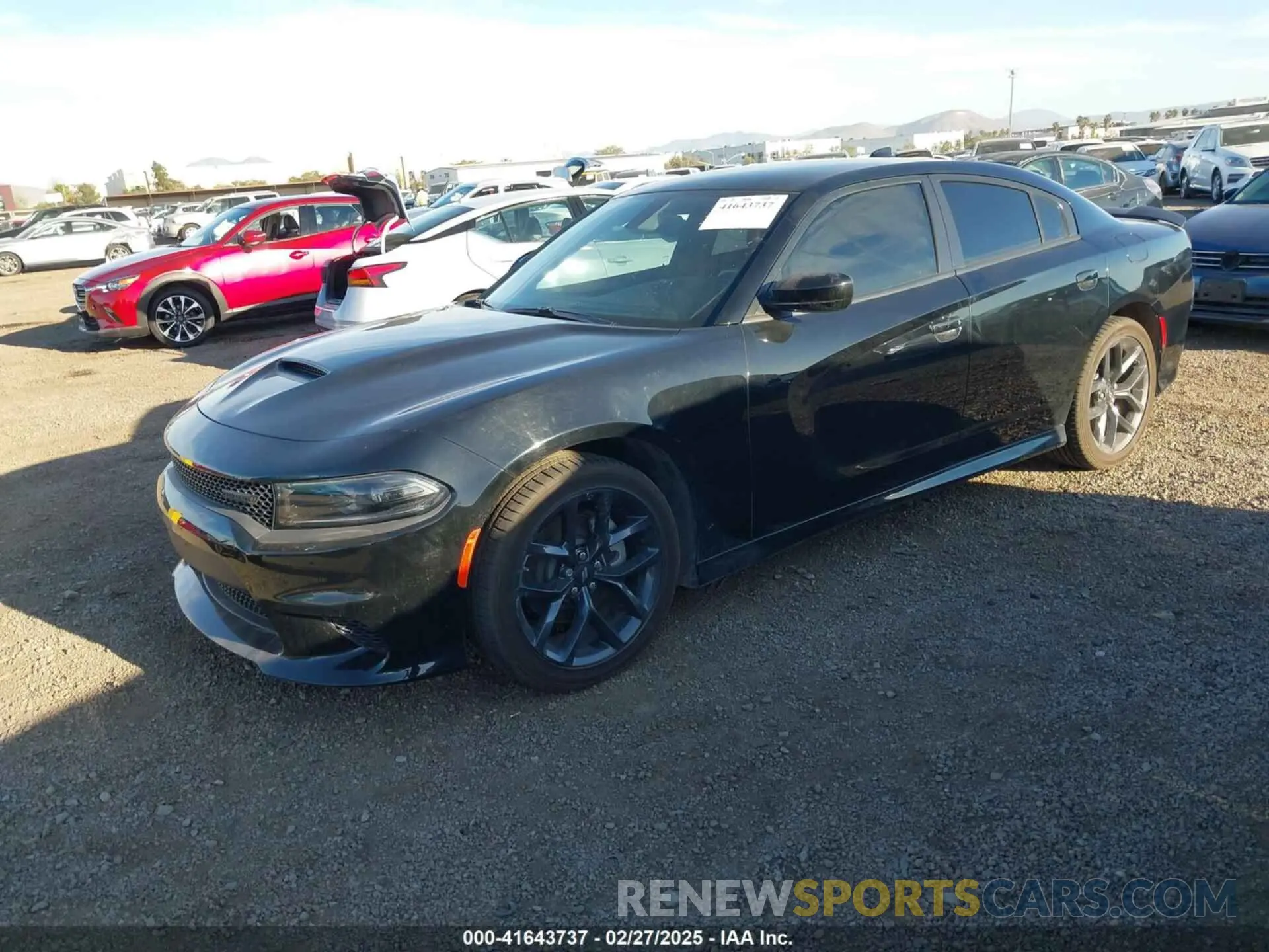 2 Photograph of a damaged car 2C3CDXHG4PH672553 DODGE CHARGER 2023