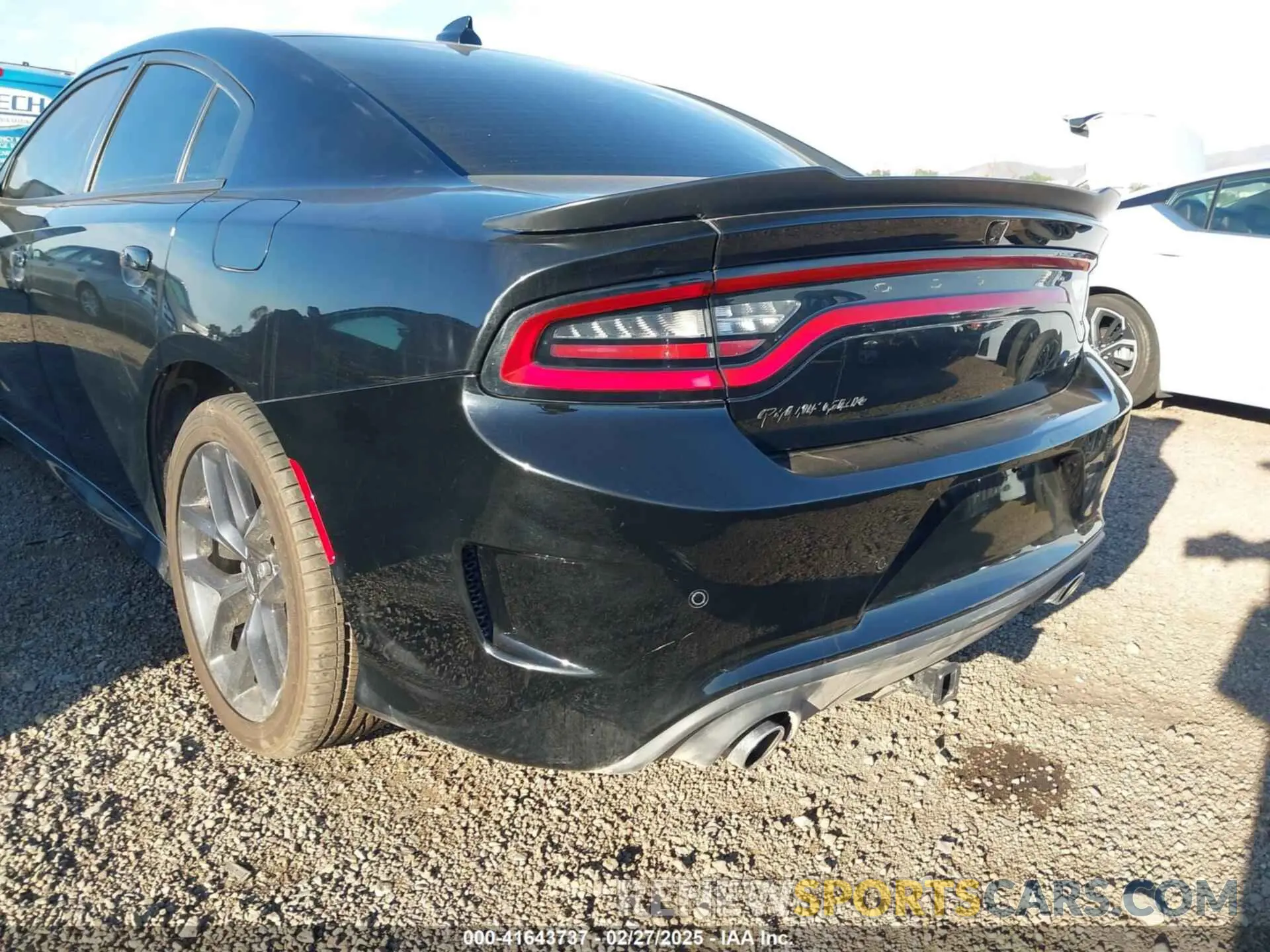6 Photograph of a damaged car 2C3CDXHG4PH672553 DODGE CHARGER 2023