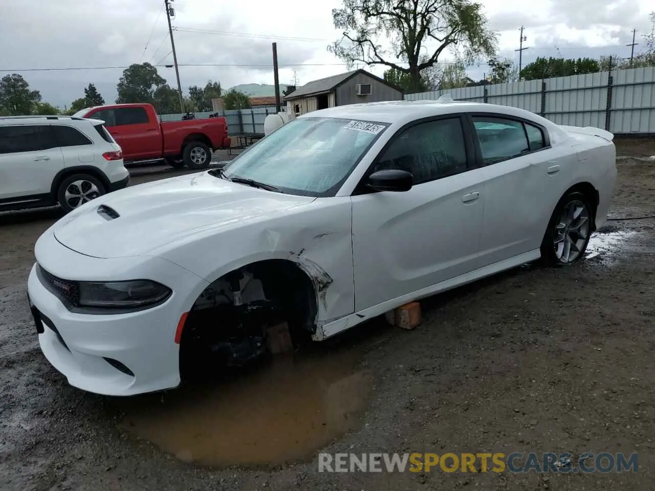 1 Photograph of a damaged car 2C3CDXHG5PH546850 DODGE CHARGER 2023