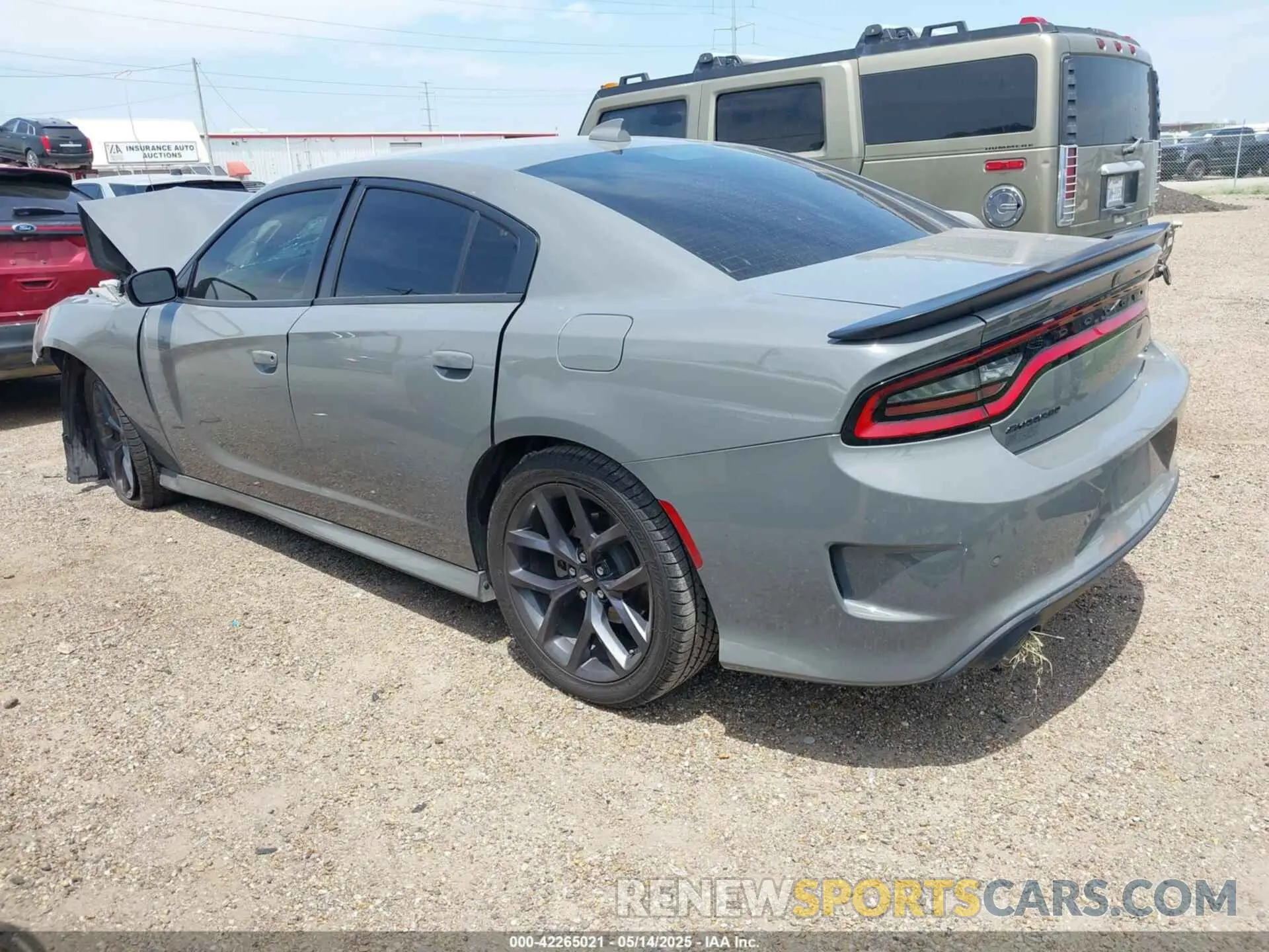 3 Photograph of a damaged car 2C3CDXHG5PH651128 DODGE CHARGER 2023