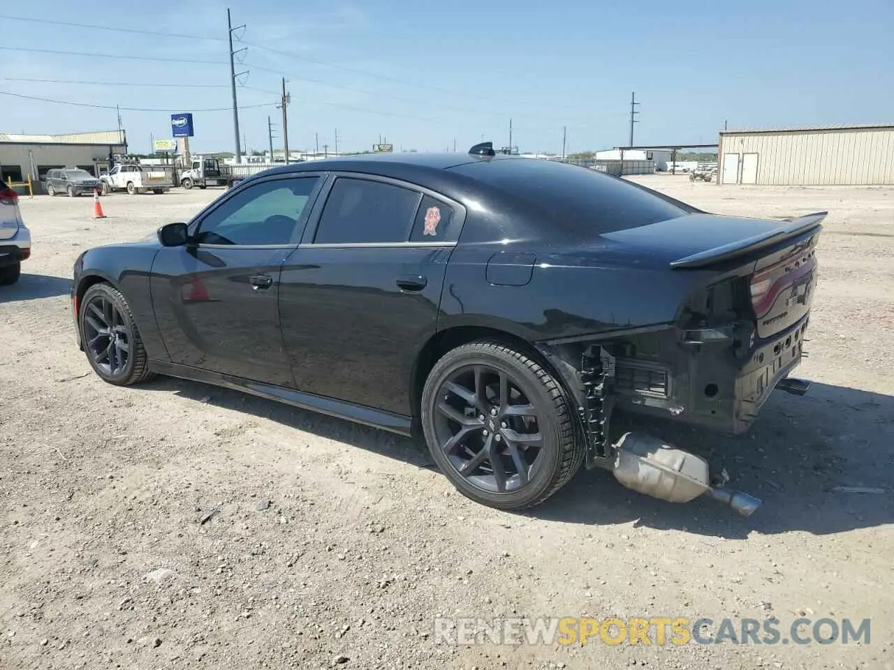 2 Photograph of a damaged car 2C3CDXHG5PH700036 DODGE CHARGER 2023
