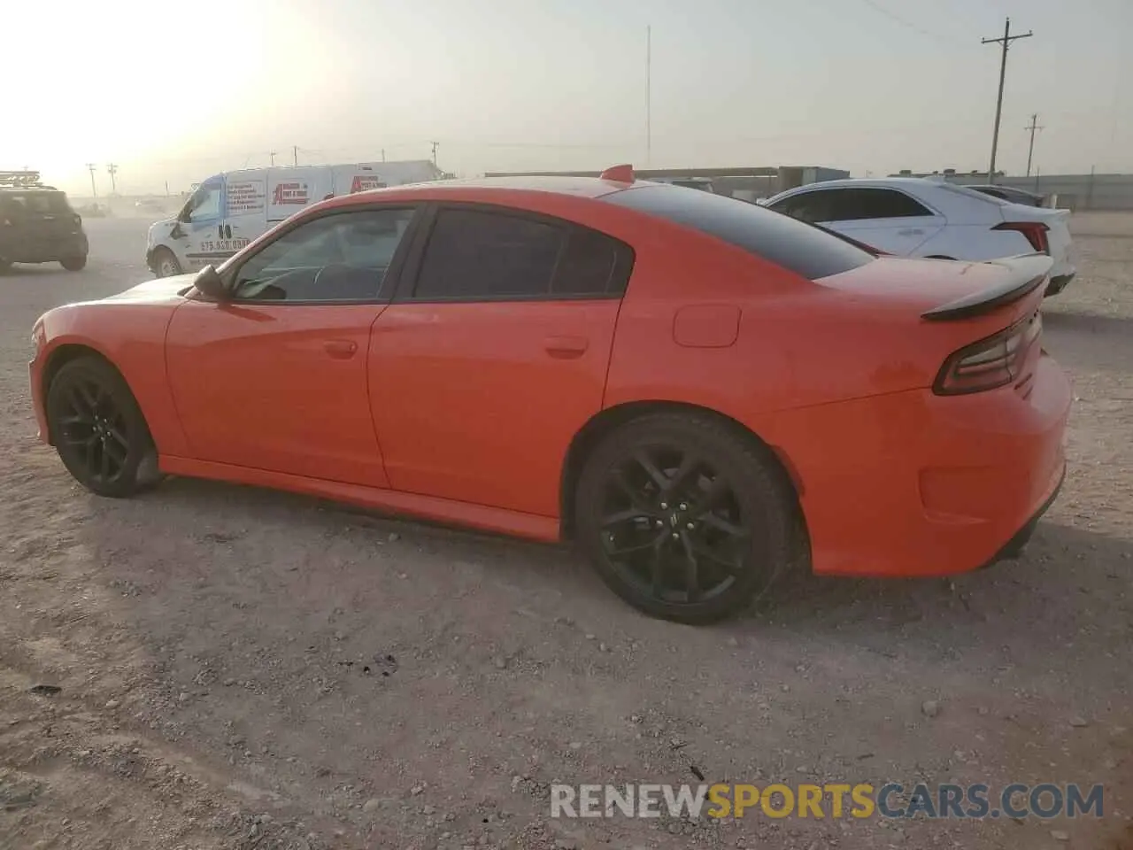 2 Photograph of a damaged car 2C3CDXHG6PH548090 DODGE CHARGER 2023