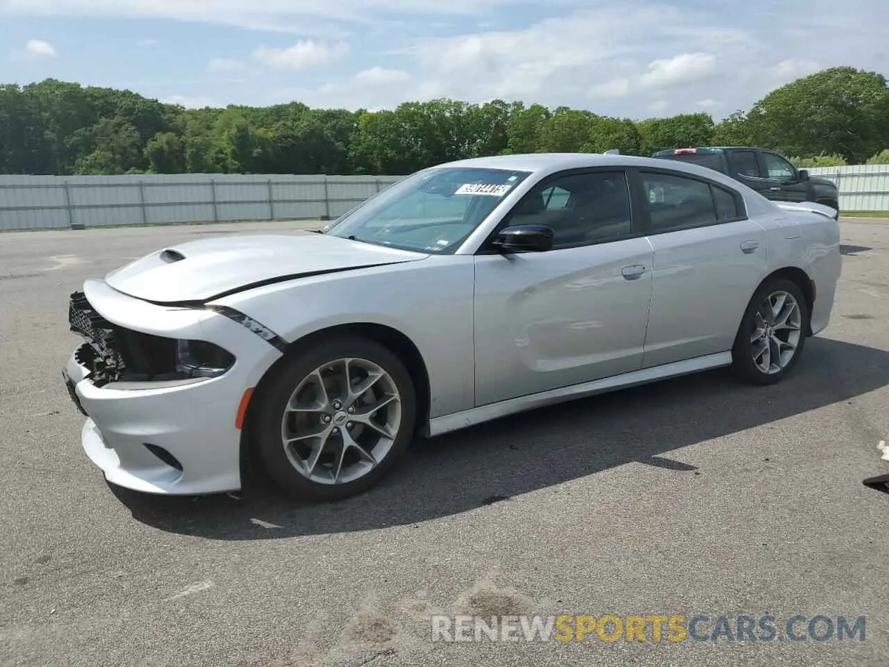 1 Photograph of a damaged car 2C3CDXHG6PH587973 DODGE CHARGER 2023