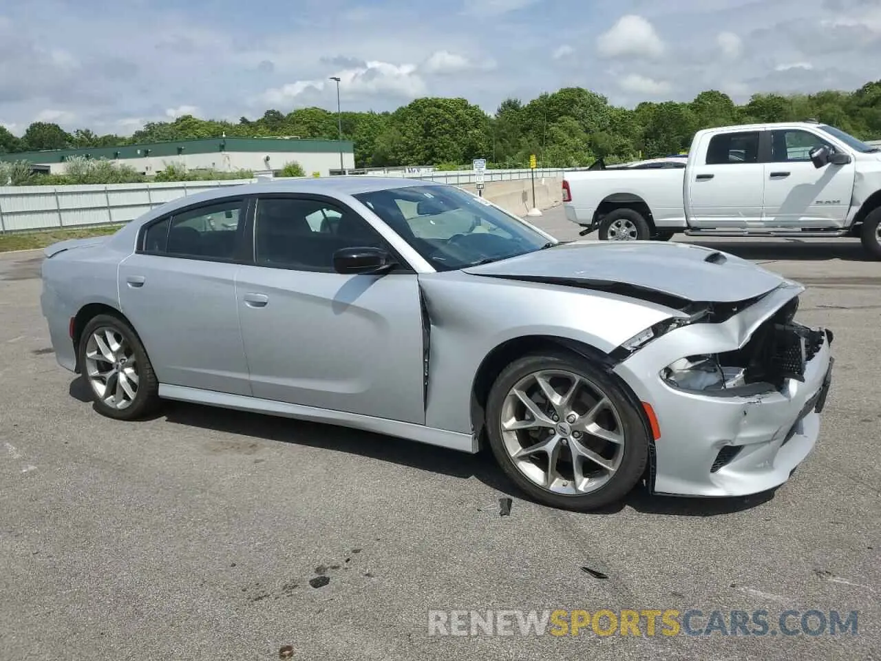 4 Photograph of a damaged car 2C3CDXHG6PH587973 DODGE CHARGER 2023